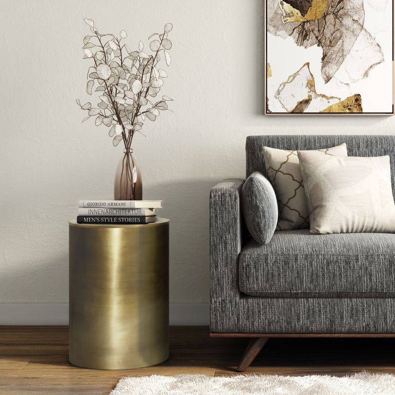 Corbin - Handcrafted Metal Side Table by HouseOfZazla