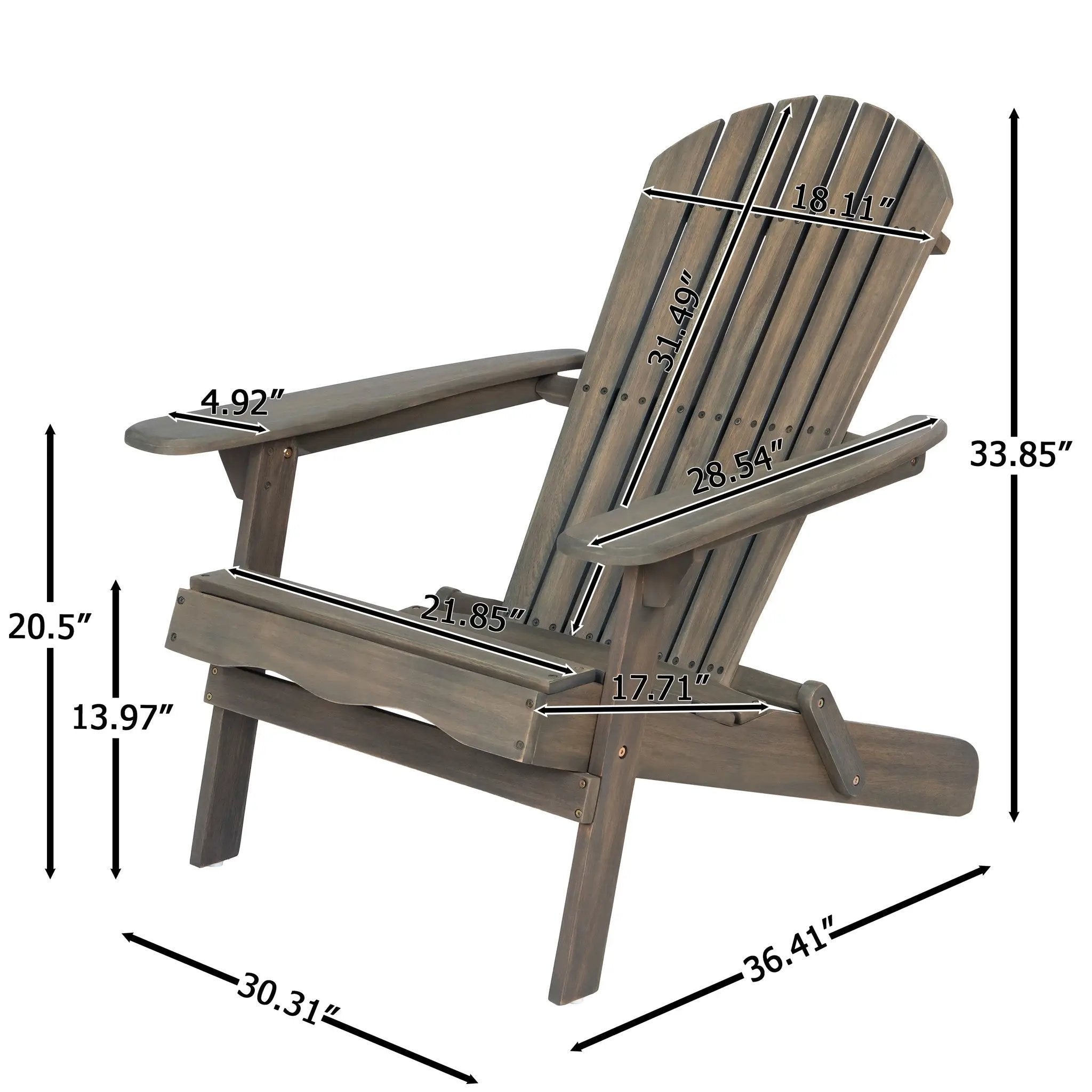 Malibu Adirondack Chair by HouseOfZazla