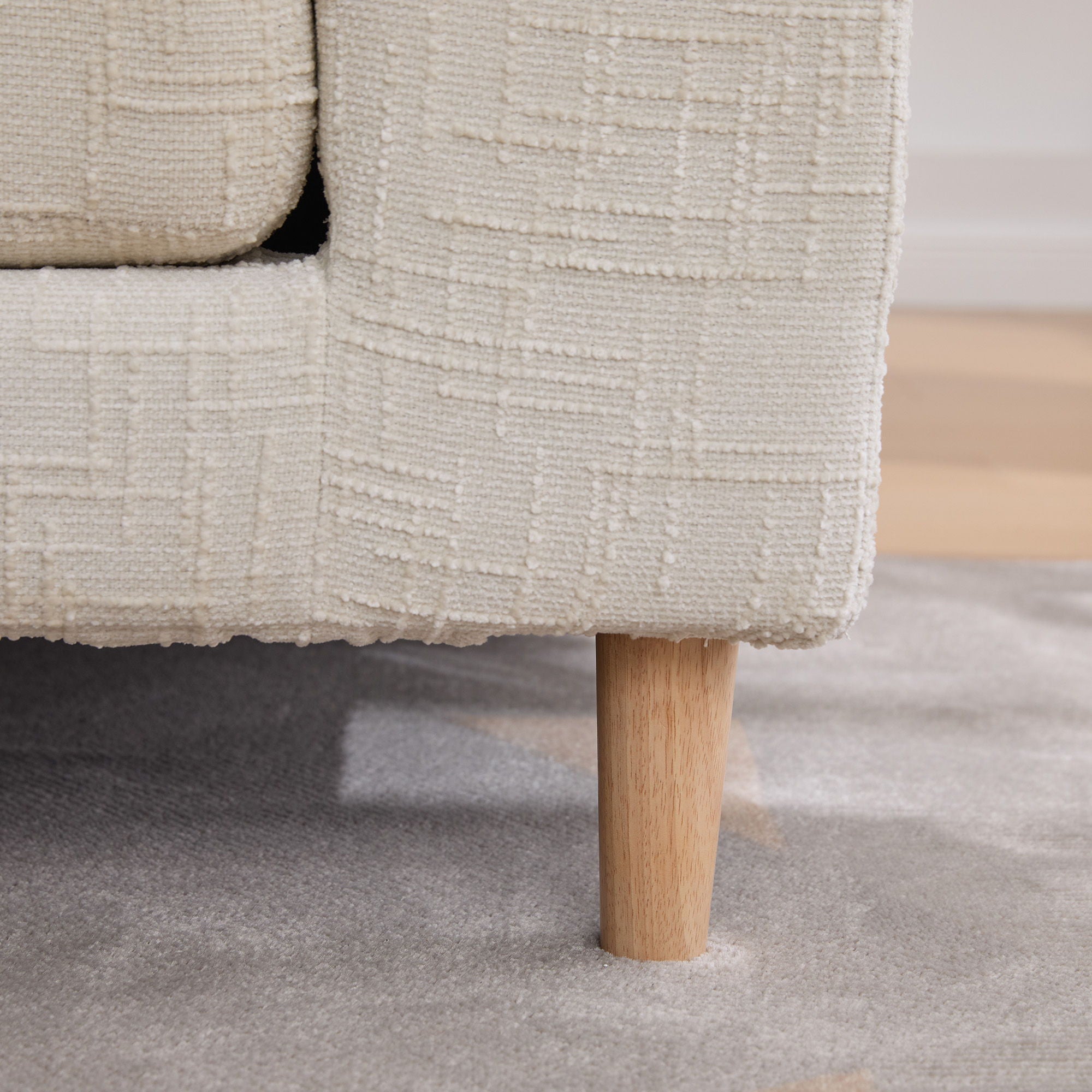 Modern Upholstered End Of Bed Bench With Armrests by HouseOfZazla