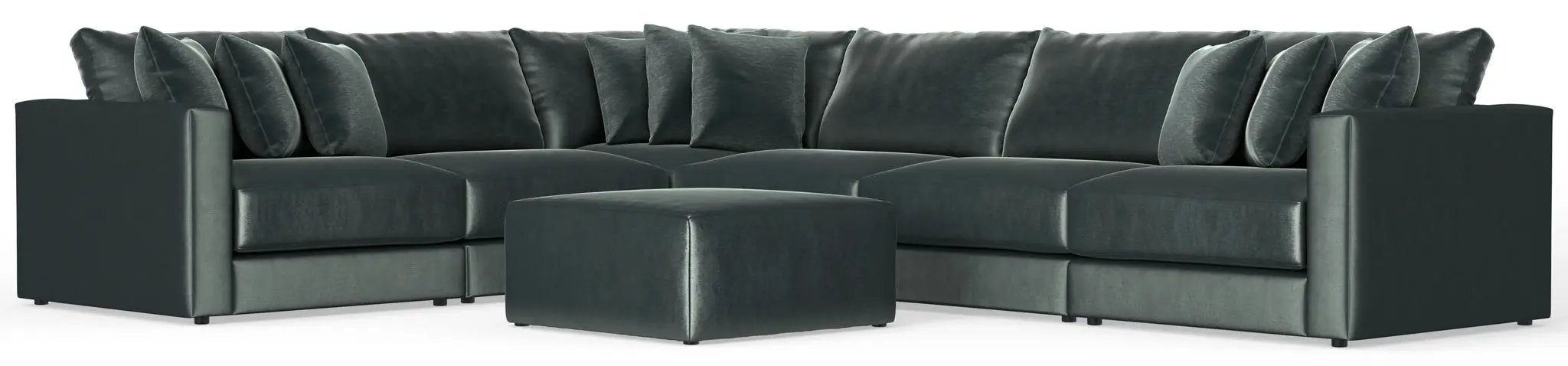 Remington - Modular Sofa And Cocktail Ottoman by Unique Piece Furniture