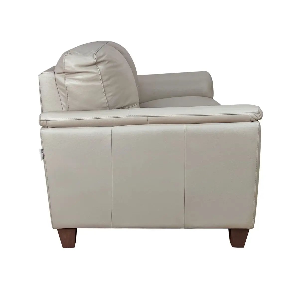Pacific Palisades - Loveseat - Beige Leather by Unique Piece Furniture