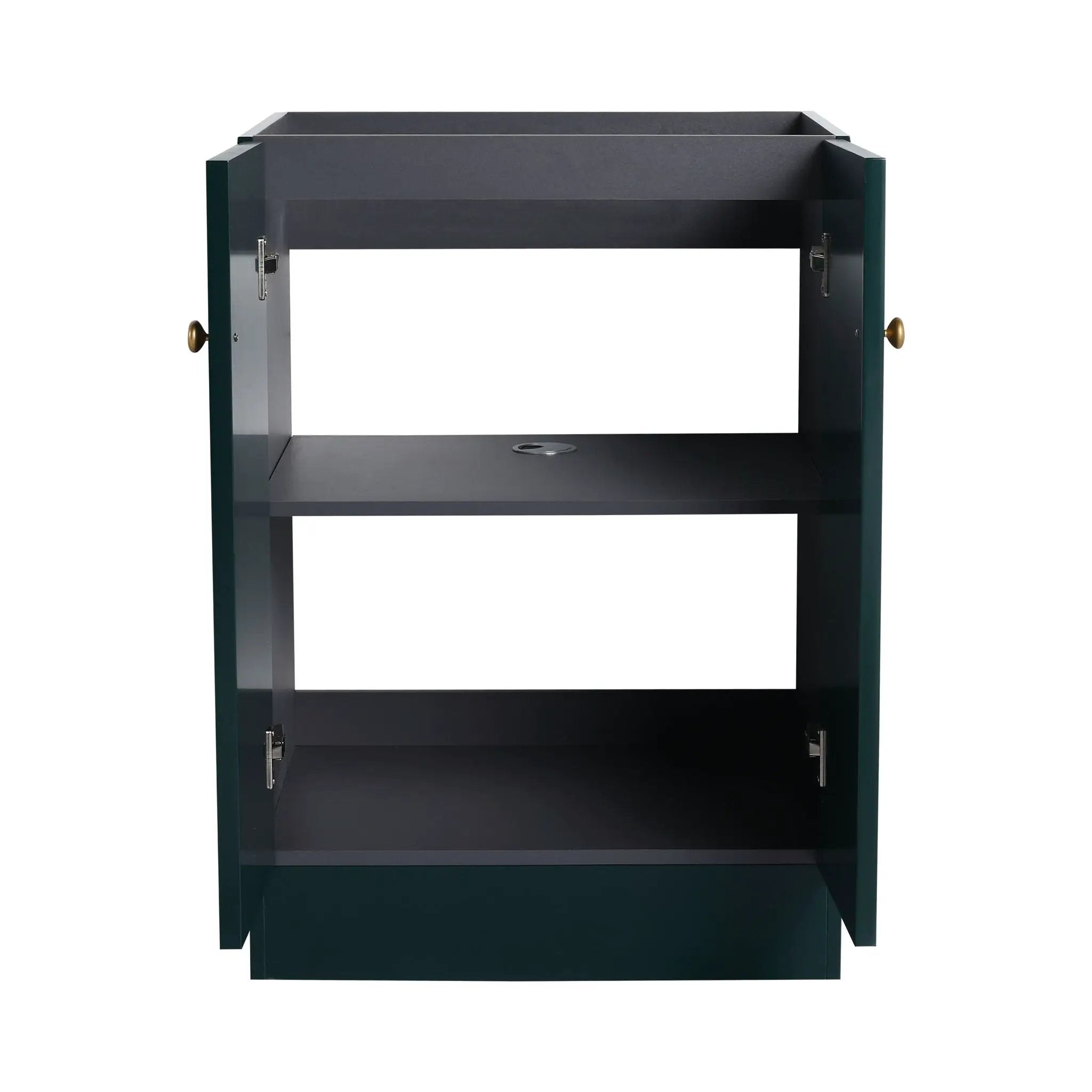 Modern Freestanding Bathroom Vanity With Soft Close Cabinet Doors by HouseOfZazla