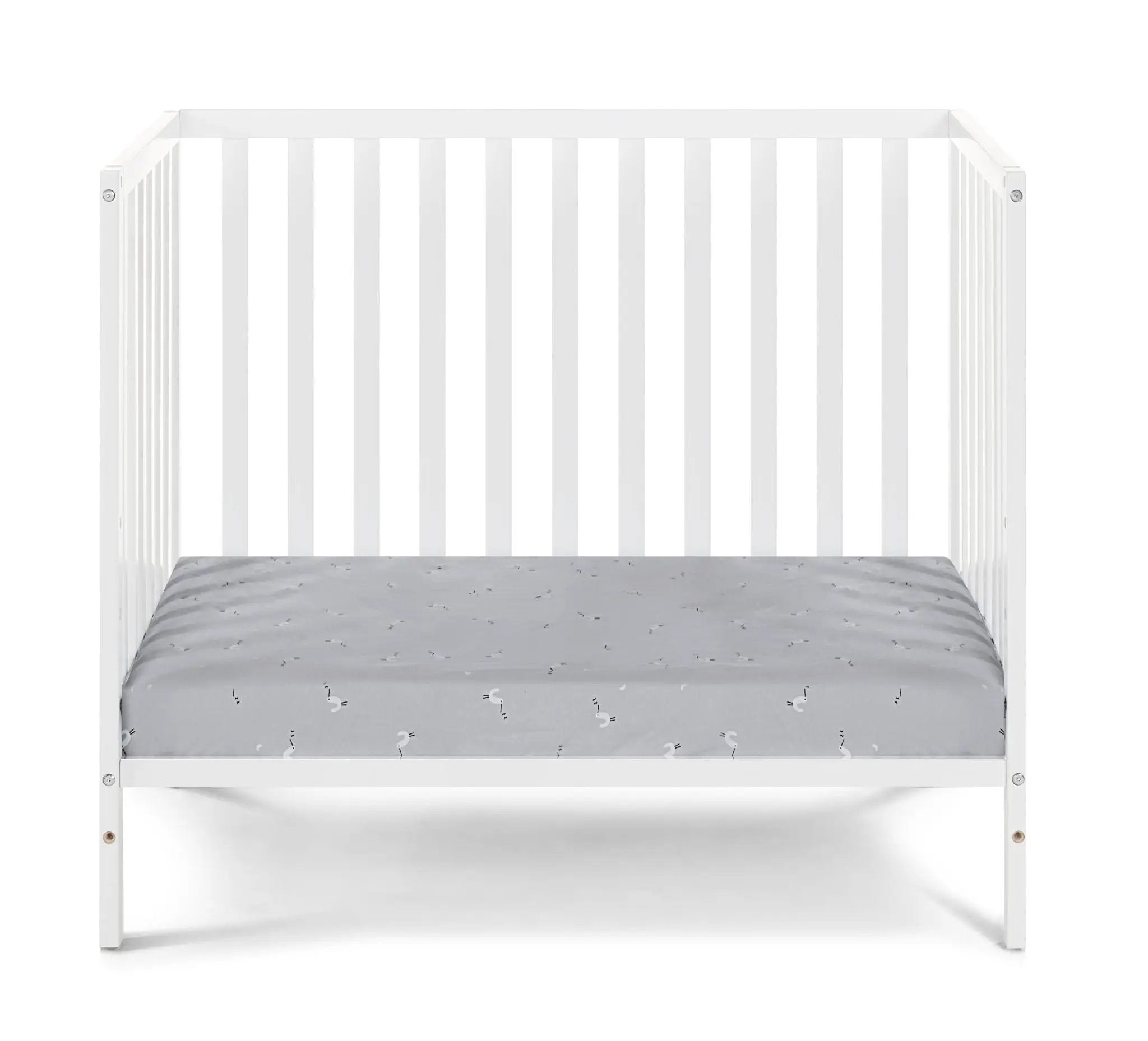 Palmer - 3-in-1 Convertible Mini Crib Baby With Mattress Pad by HouseOfZazla