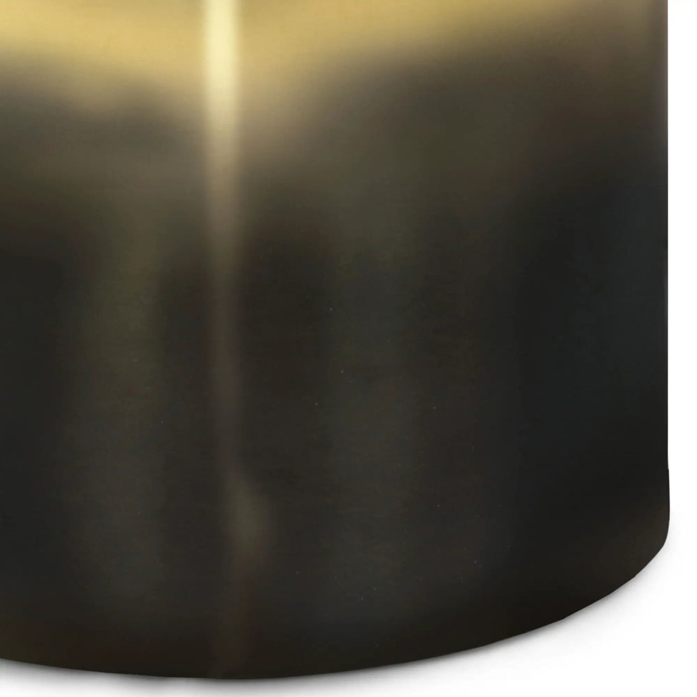 Curtis - Ombre Metal Cylinder Accent Table by Unique Piece Furniture
