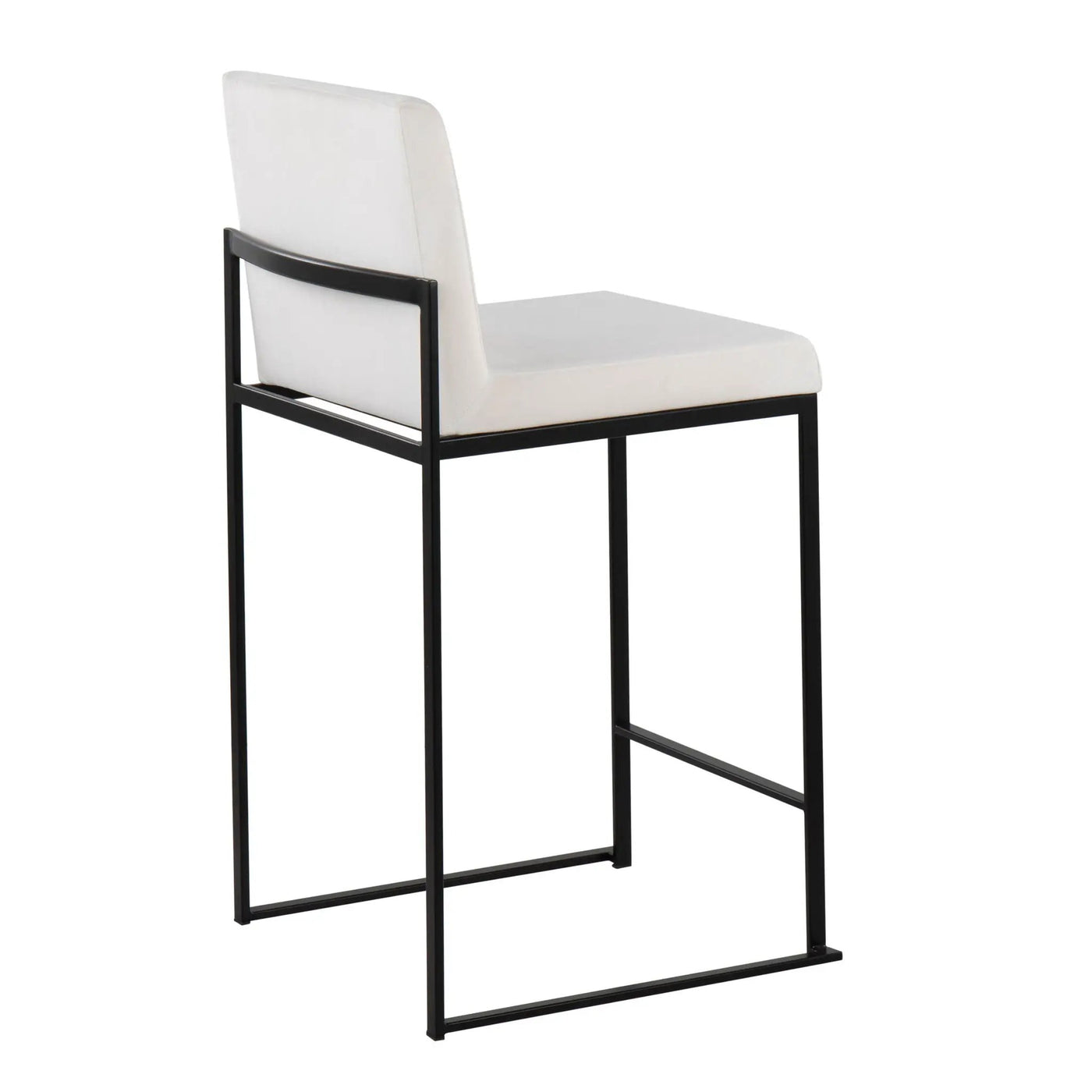 Fuji - Contemporary Modern Elegance, High Back Counter Stool by HouseOfZazla