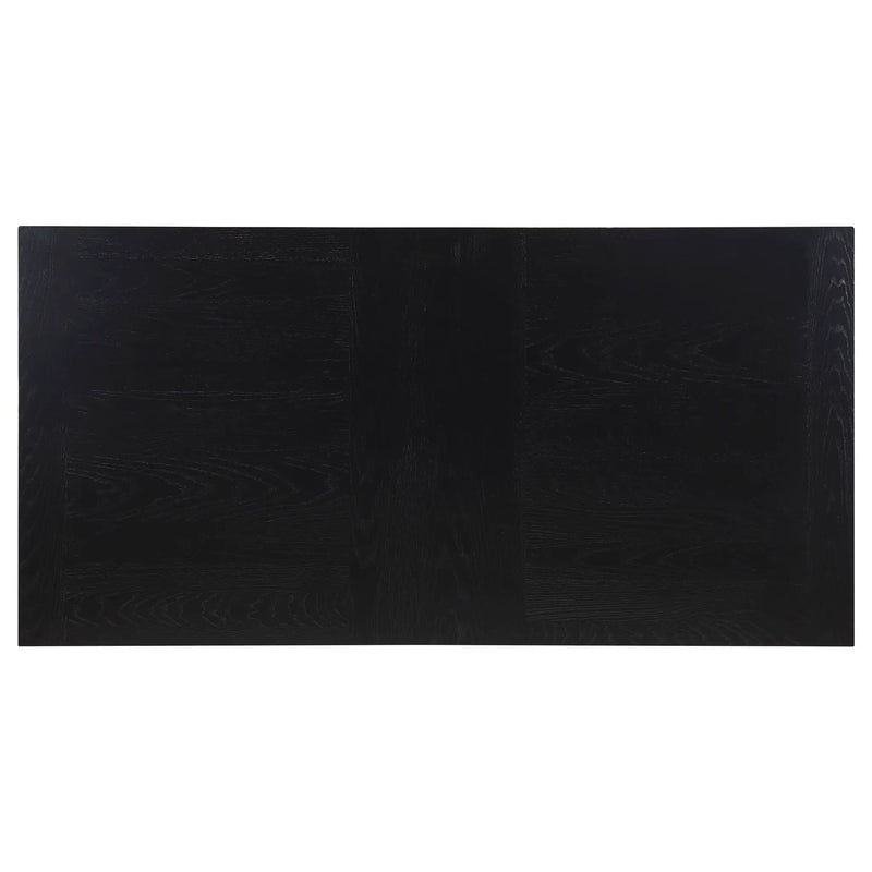 Houston - Rectangular Double Dining Table Top - Black