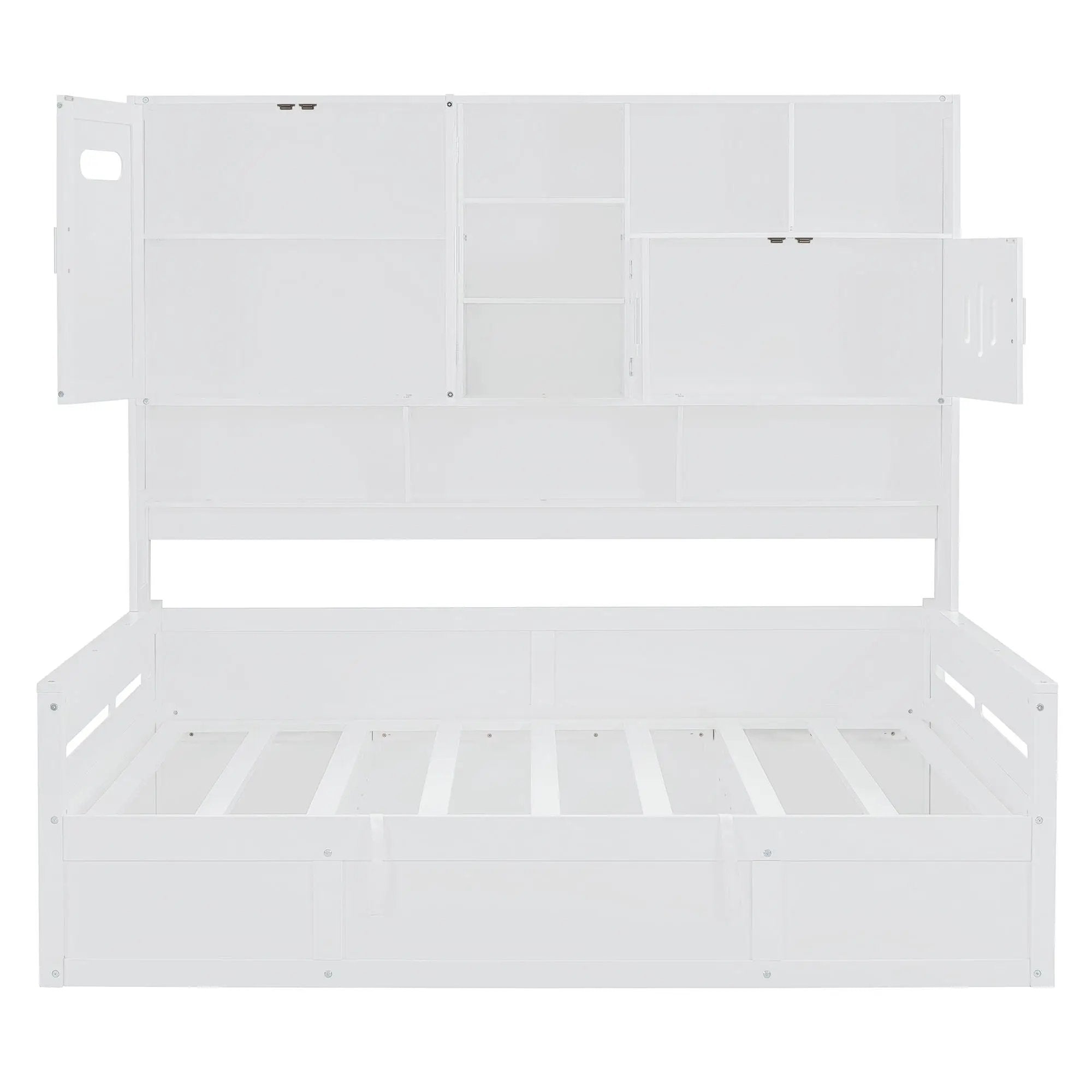 Daybed With All-In-One Cabinet And Shelf by HouseOfZazla