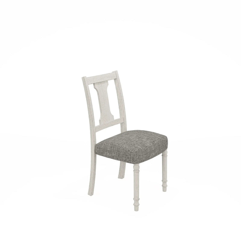 Tannen - Dining Side Chair (Set of 2) - White And Gray by Unique Piece Furniture