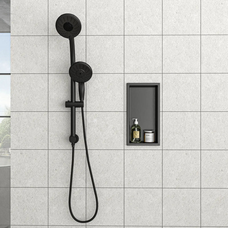 Stainless Steel Shower Niche With Seamless Design For Bathroom Storage by HouseOfZazla