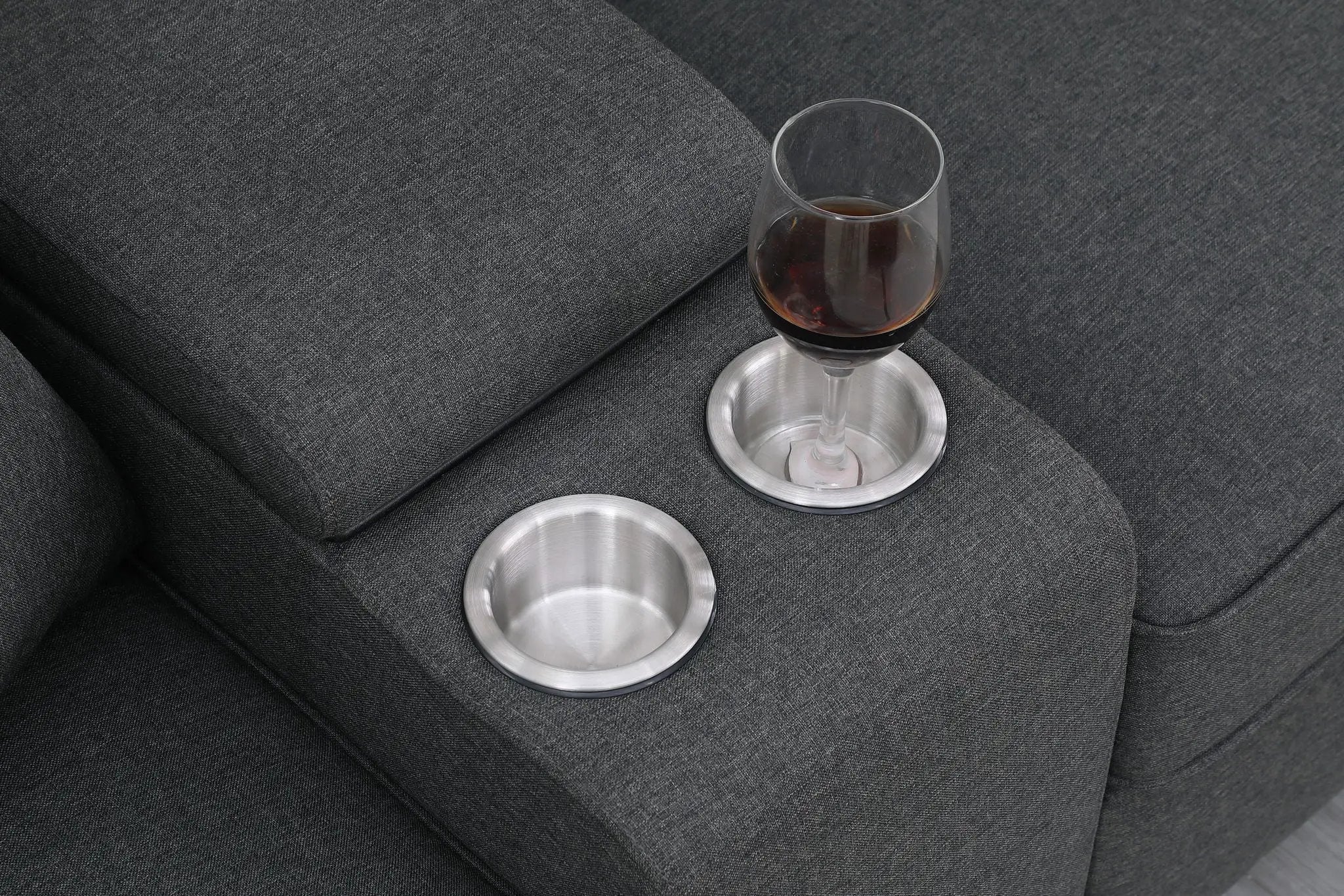 Eric - 9 Piece Upholstered Sectional With Ottoman by HouseOfZazla