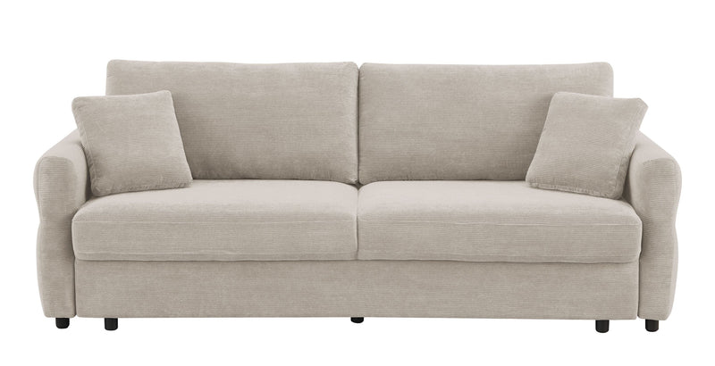 Haran Fabric Pull-Out Sleeper with Storage by HouseOfZazla