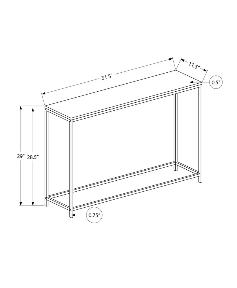 Accent Console Table For Entryway, Contemporary & Modern Design by HouseOfZazla
