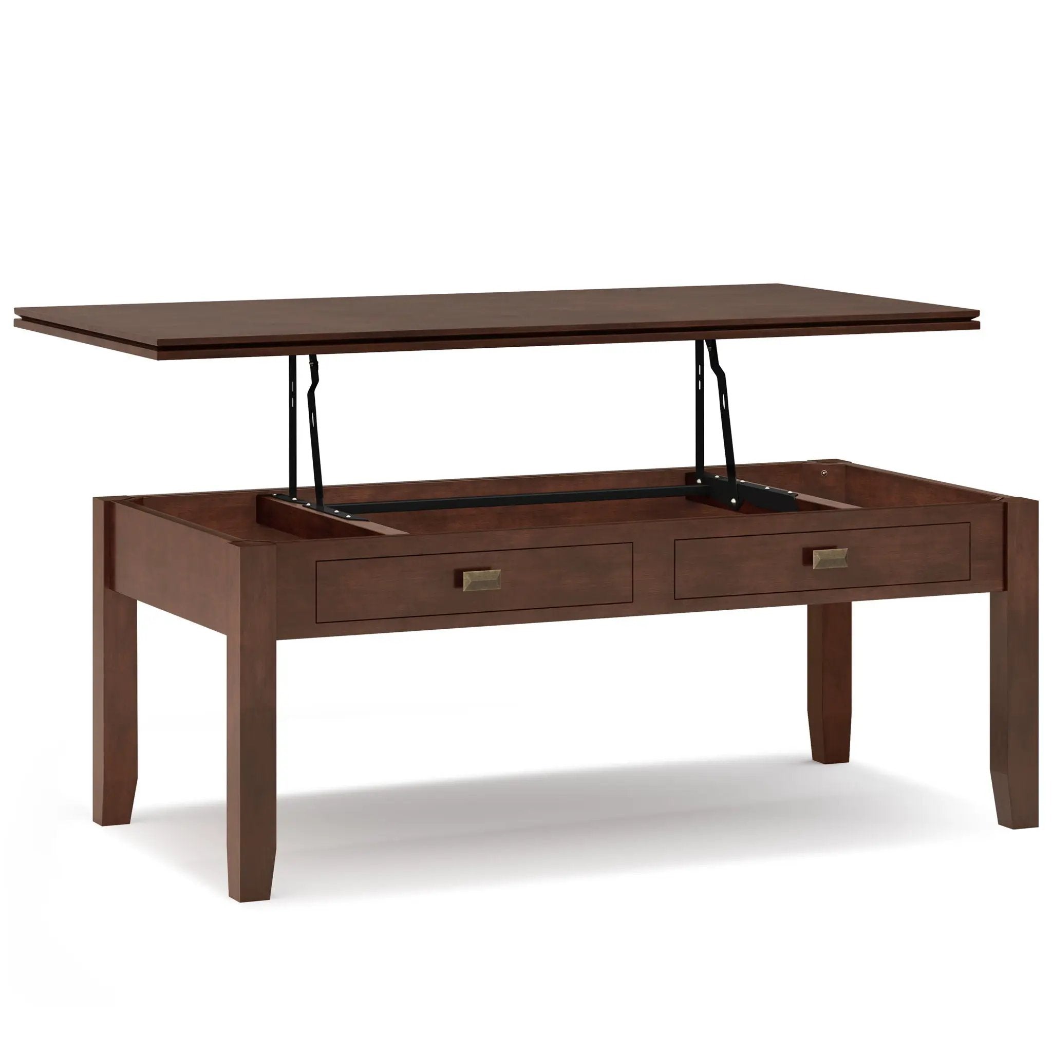 Artisan - Lift Top Coffee Table - Russet Brown by Unique Piece Furniture