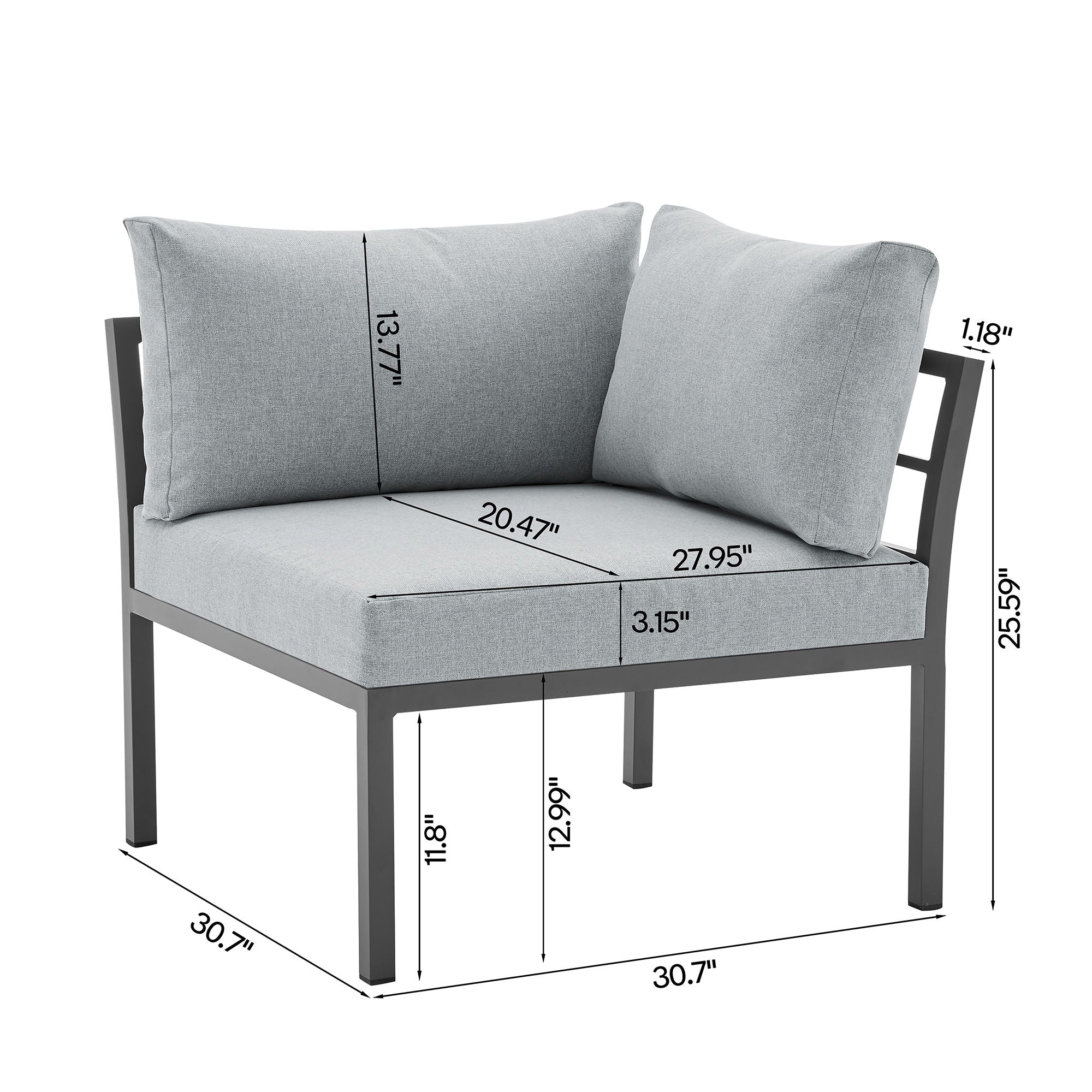 Sunnyside - 5 Piece Outdoor Conversation Set by HouseOfZazla