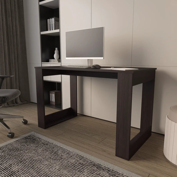 Aurora Writing Computer Desk with Ample Work Surface, Wengue
