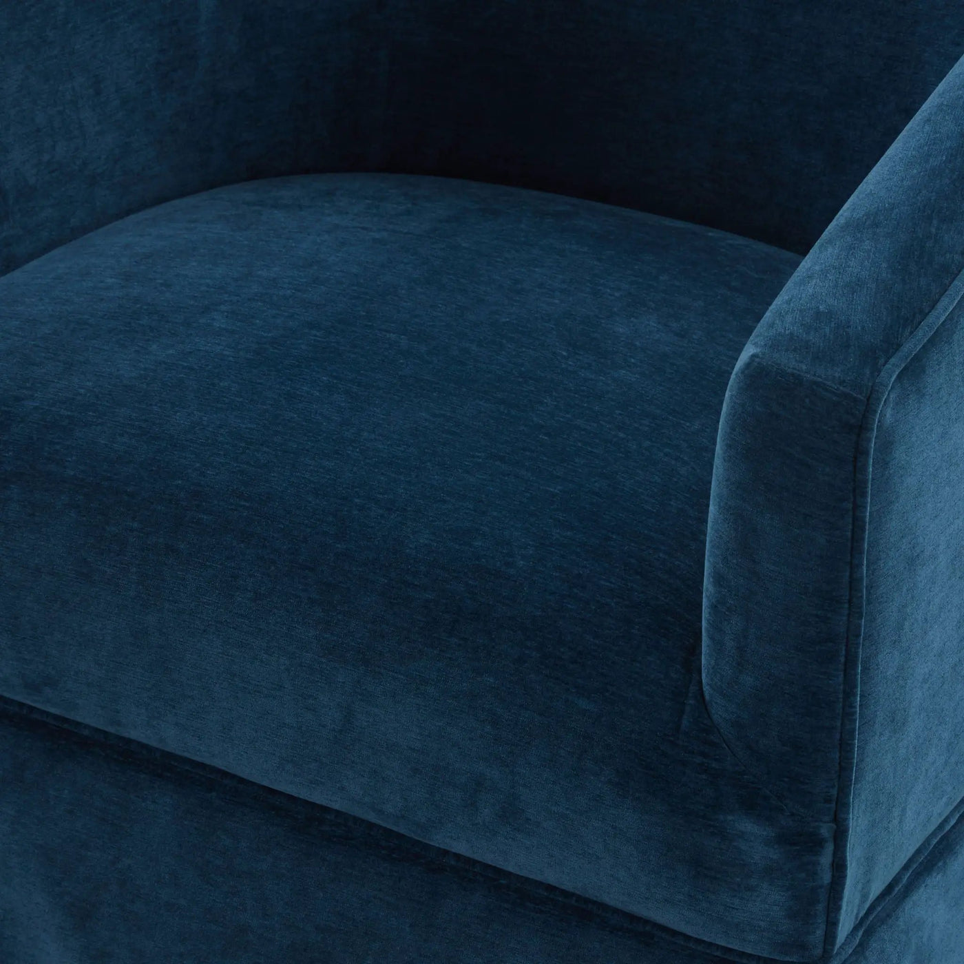 Elm - Skirted Swivel Chair by HouseOfZazla