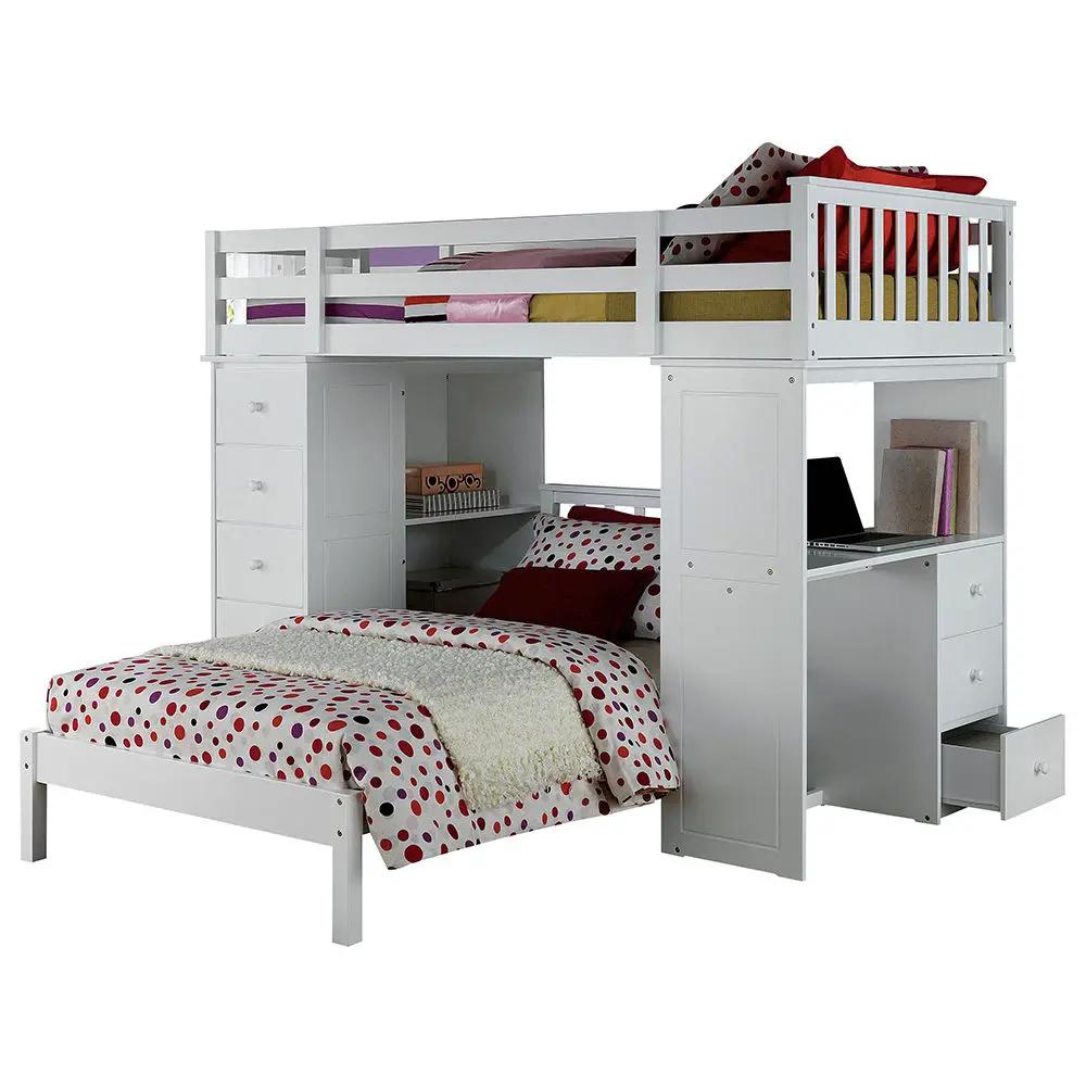 Freya - Twin Bed - White by Unique Piece Furniture