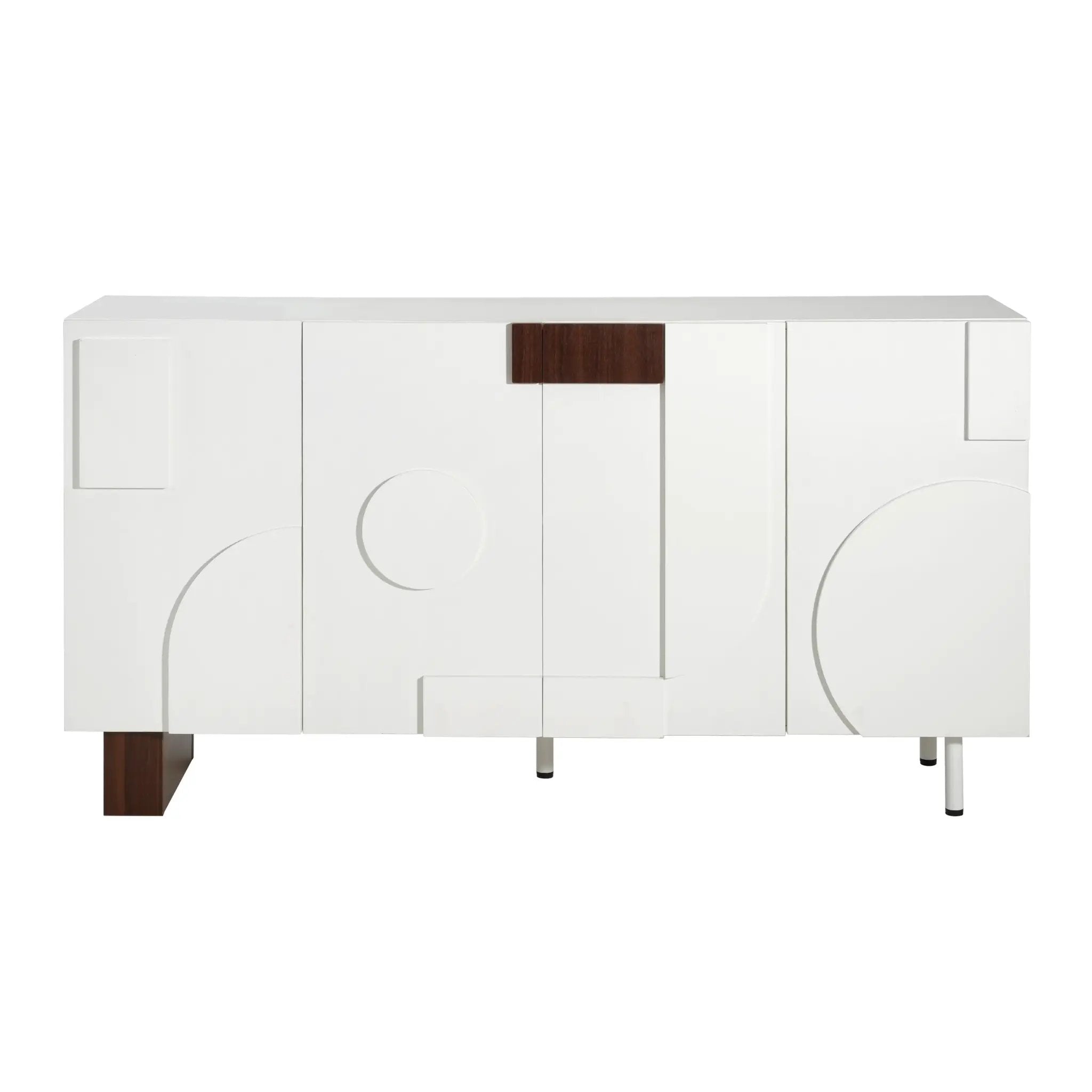 Modern White Sideboard by HouseOfZazla