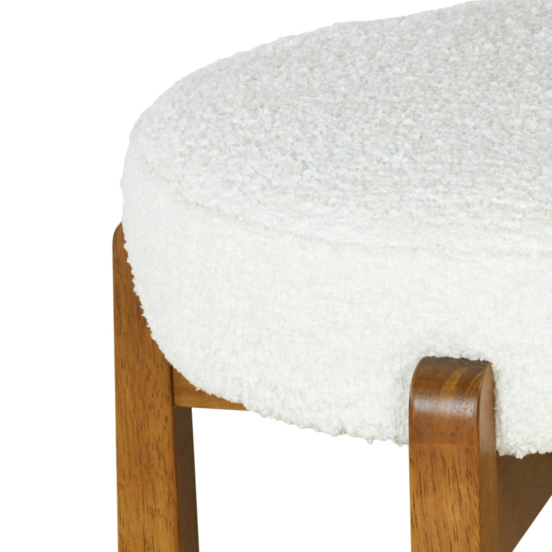 Elise Indoor Wooden Low Back Barstool by HouseOfZazla