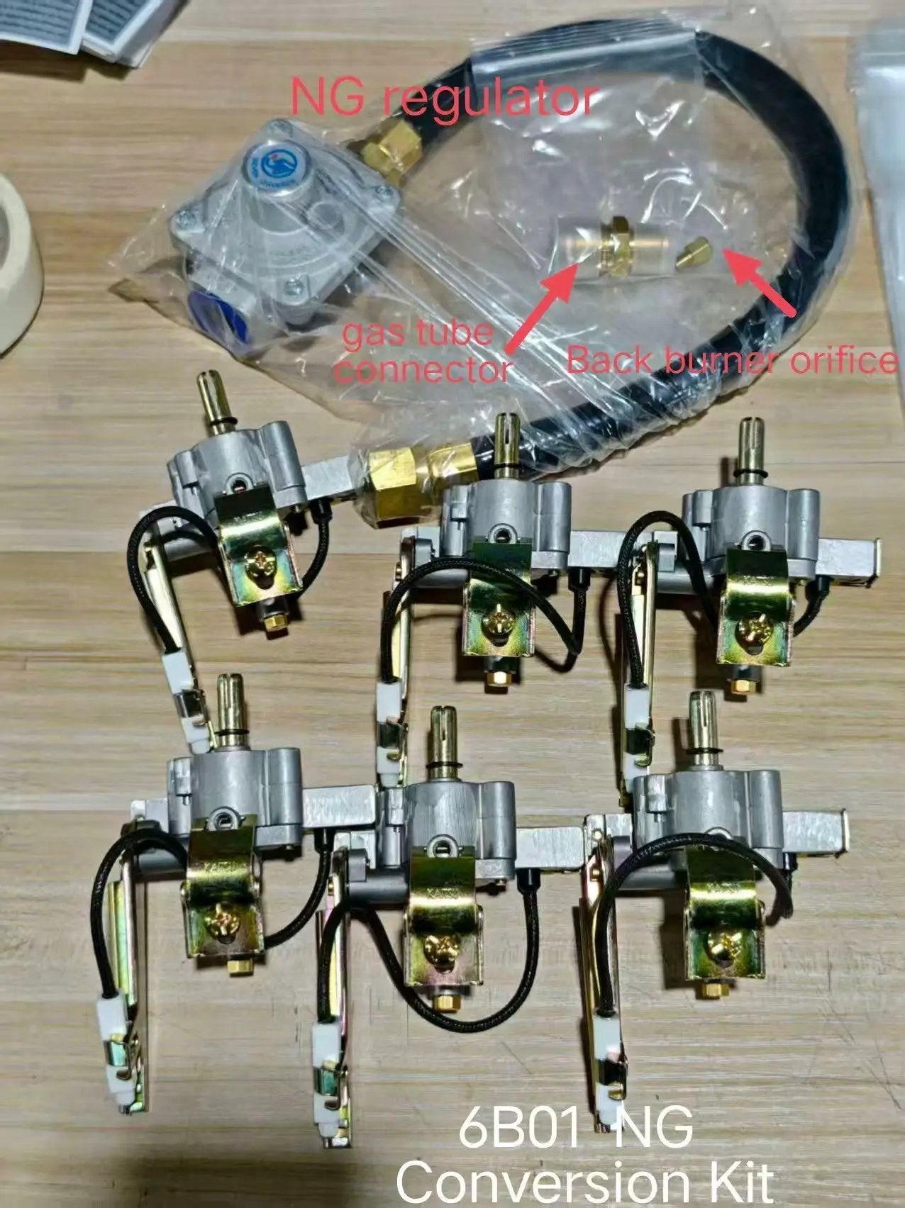 6B01 Propane to Natural Gas Conversion Accessory by HouseOfZazla