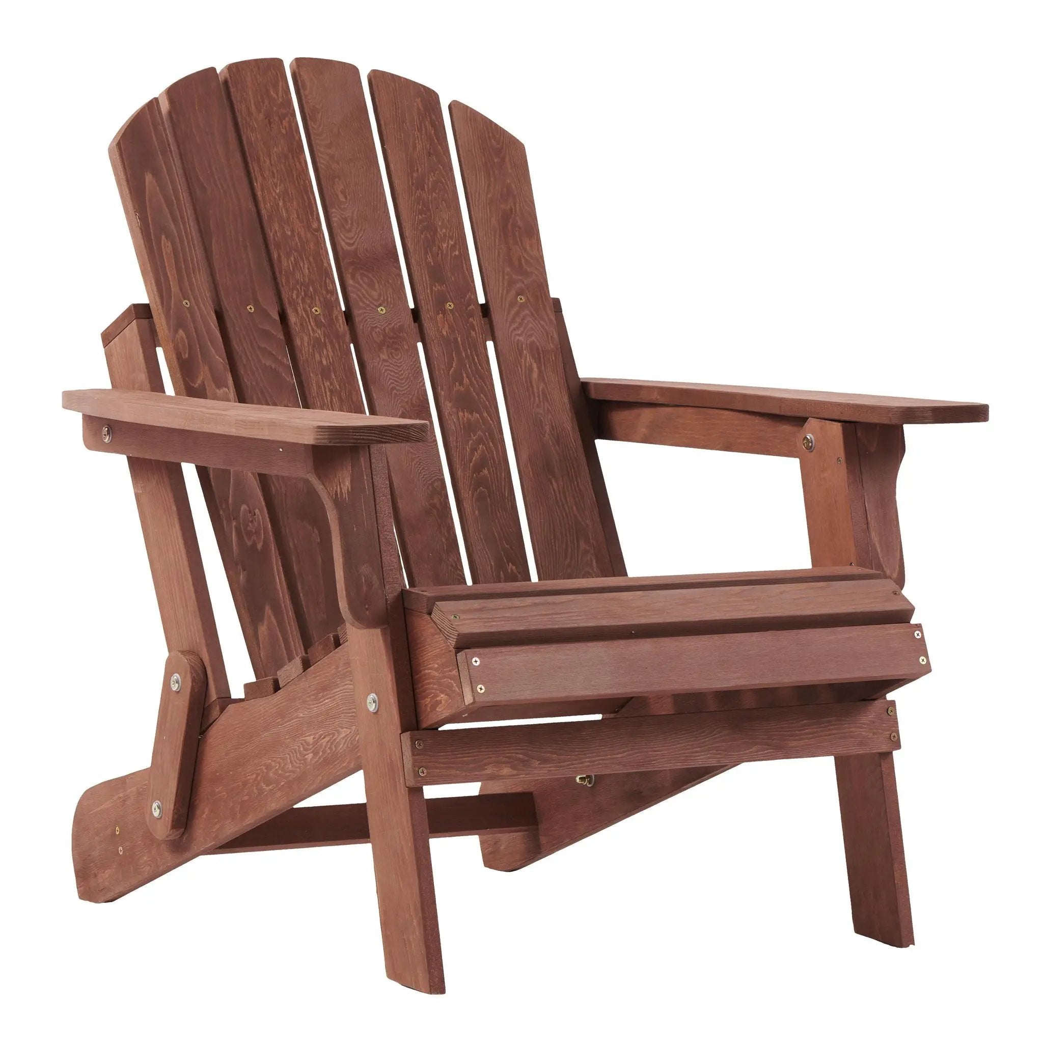 Oversize Outdoor Folding Adirondack Chair, Patio Chair For Garden by HouseOfZazla
