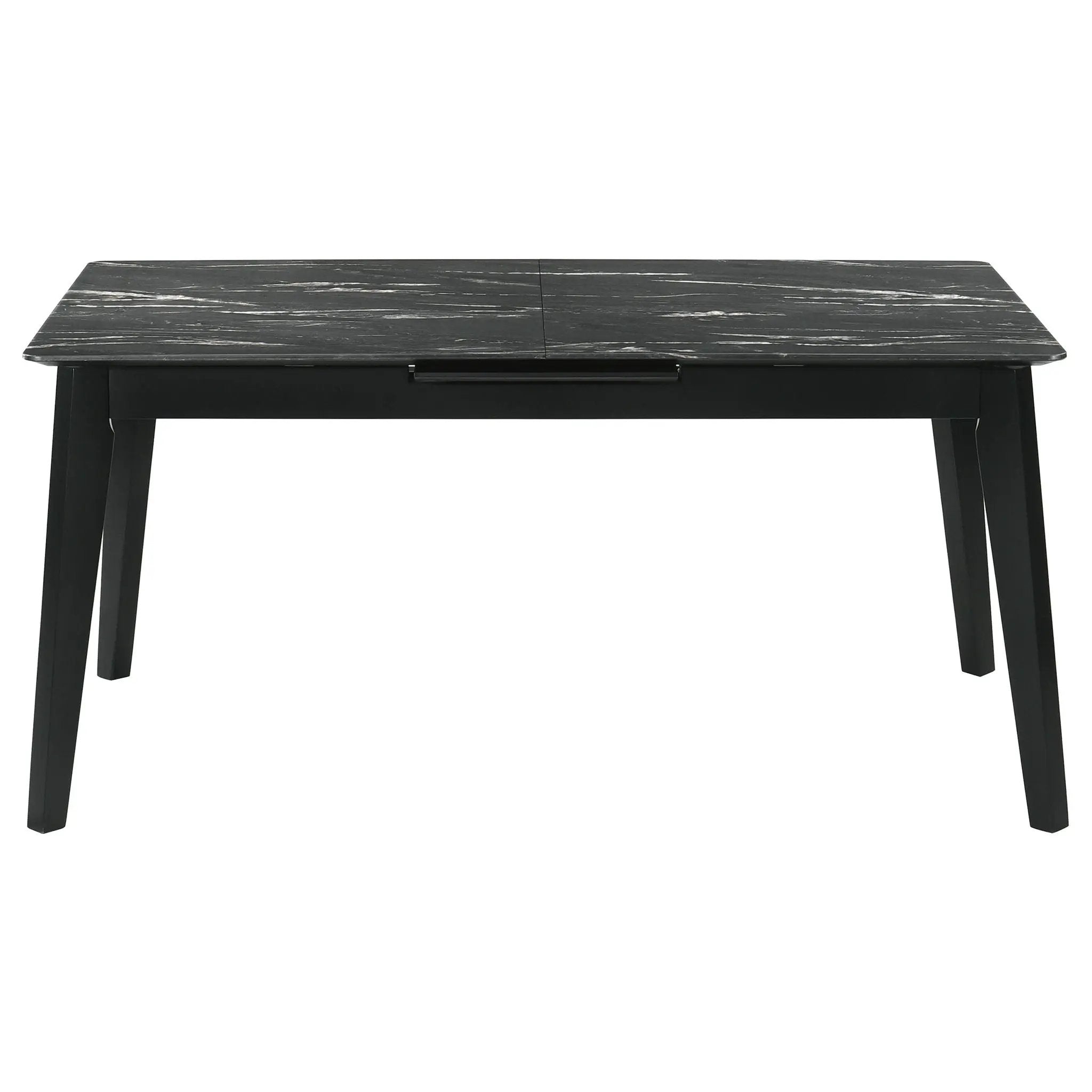 Crestmont 7-piece Extension Leaf Dining Table Set Black by Unique Piece Furniture