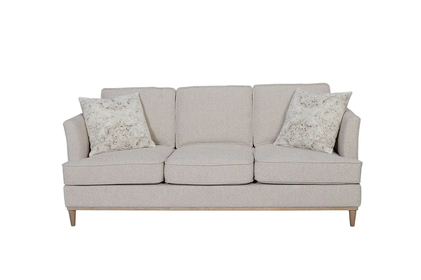 Sofa With 3 Reversable Cushions And 2 Pillows by Unique Piece Furniture