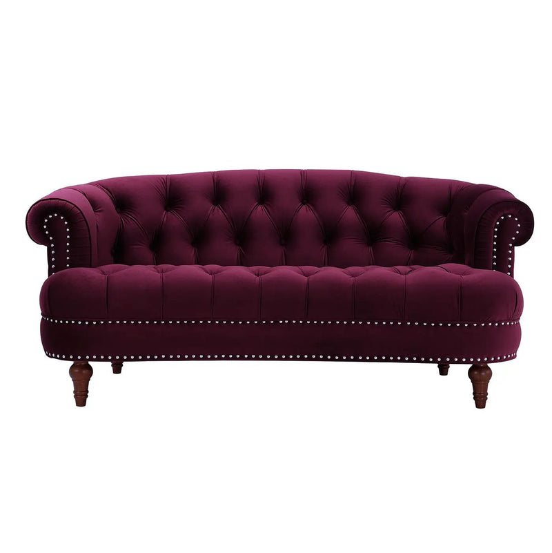 La Rosa - Victorian Chesterfield Loveseat by HouseOfZazla