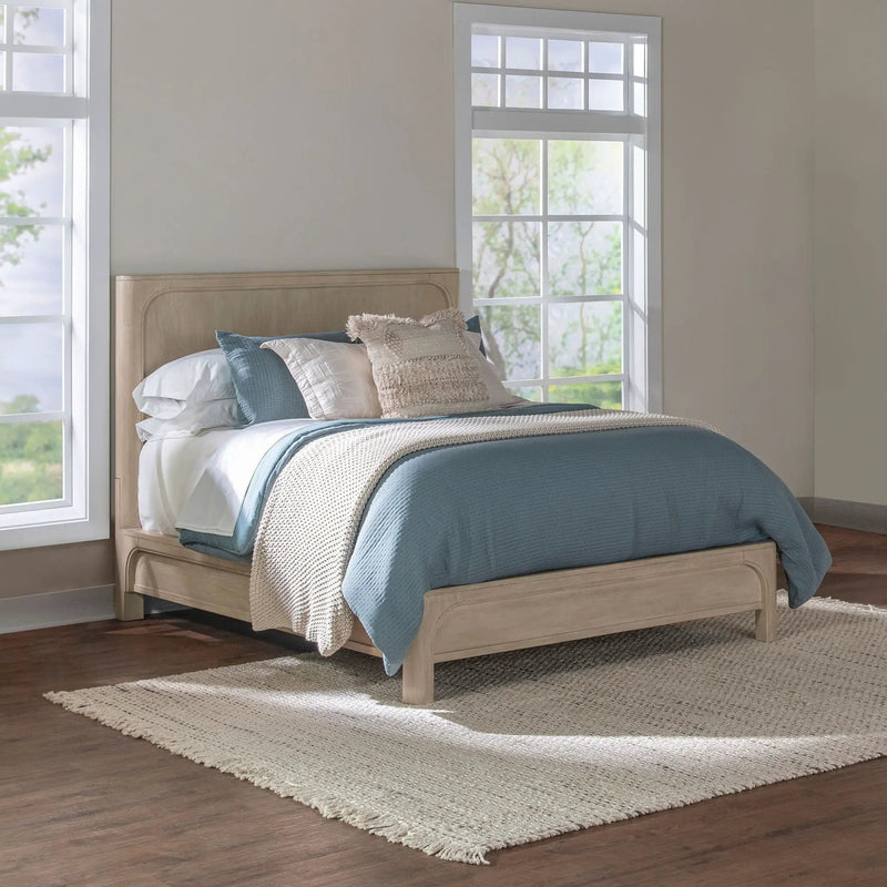 Solano 55-inch California King Panel Bed Weathered Mango by Unique Piece Furniture