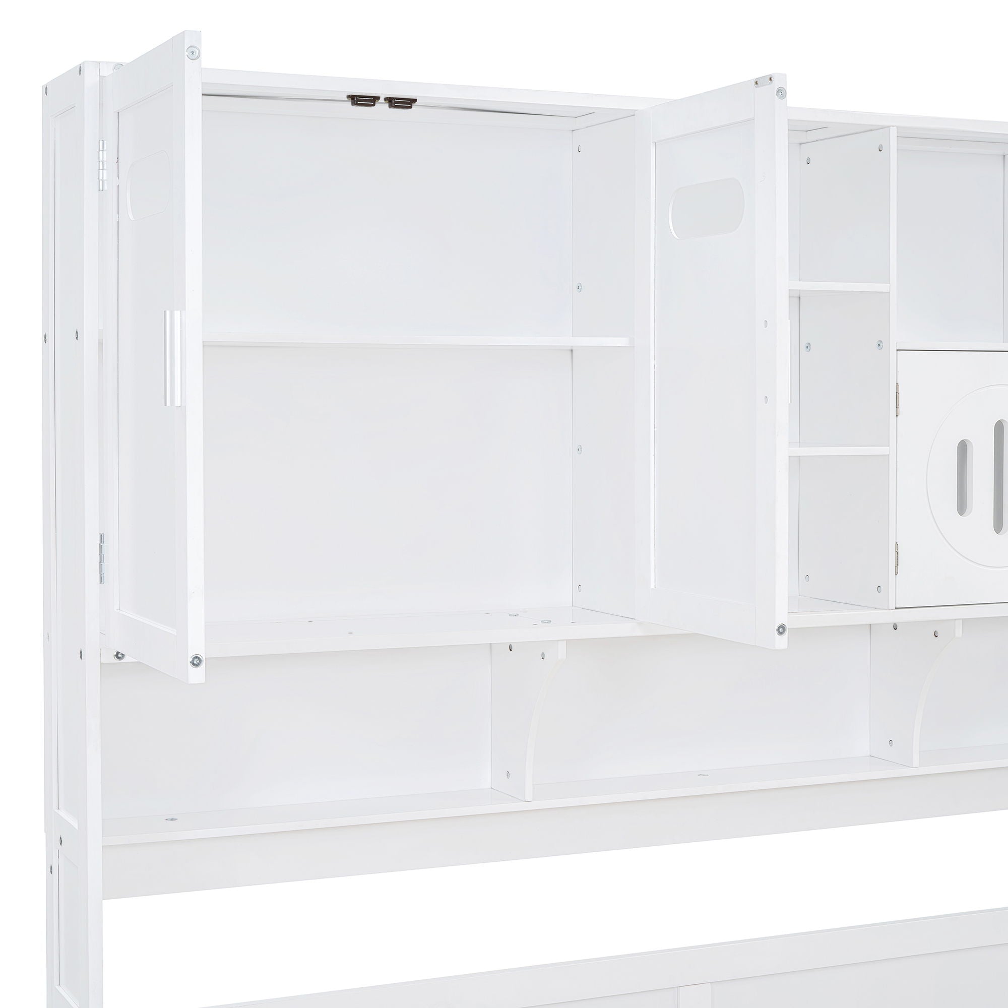Daybed With All-In-One Cabinet And Shelf by HouseOfZazla