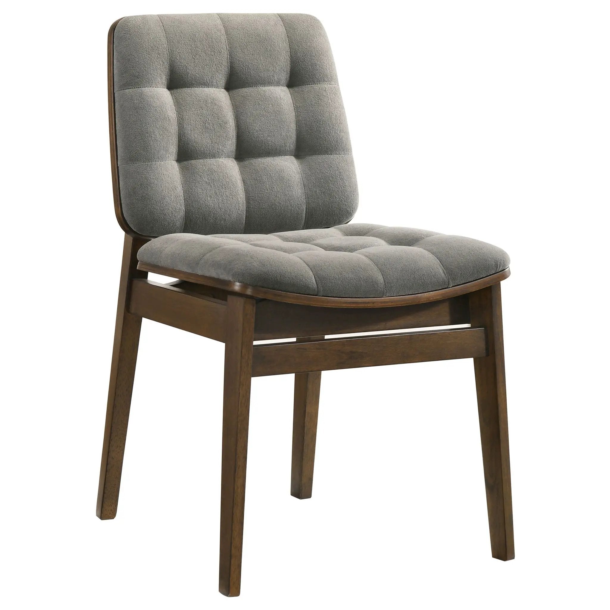 Strouse 5-piece Dining Set Grey and Walnut by Unique Piece Furniture