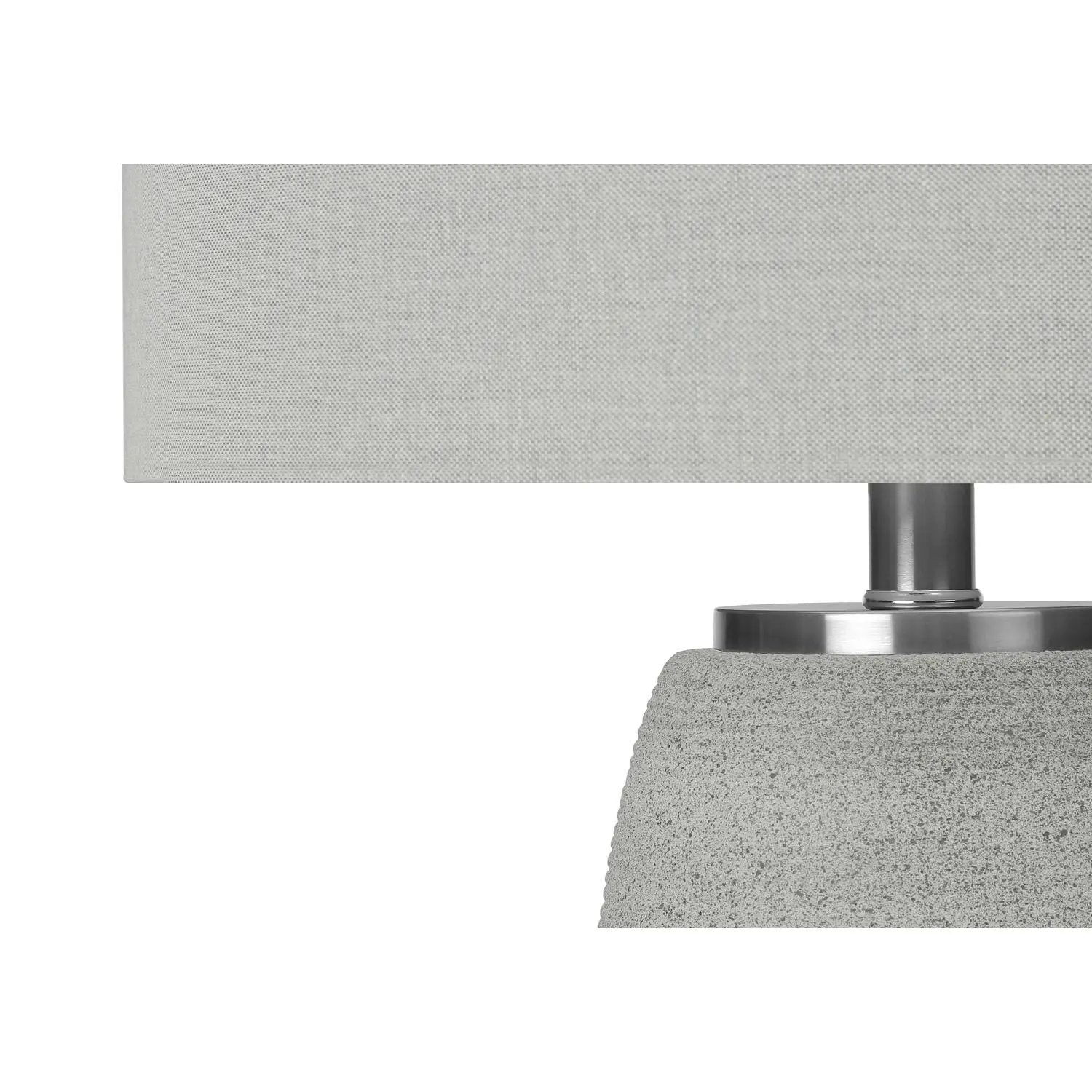 Lighting, Table Lamp, Ceramic, Modern - Gray by Unique Piece Furniture
