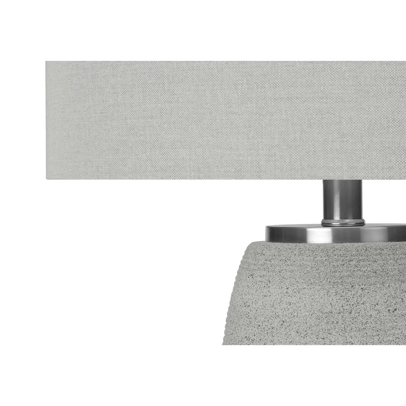 Lighting, Table Lamp, Ceramic, Modern - Gray by Unique Piece Furniture