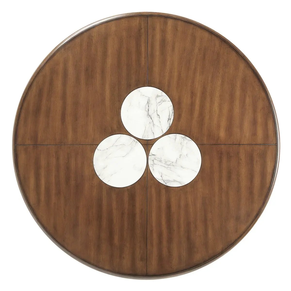 Harvey - Round Dining Table - Brown by Unique Piece Furniture