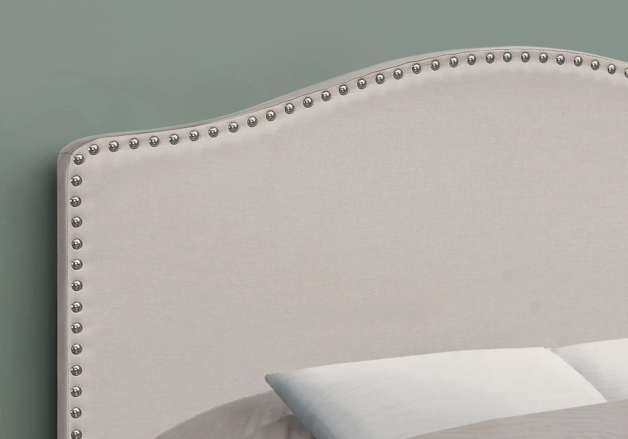 Full Size, Bed Headboard Only, Upholstered, Transitional - Beige by Unique Piece Furniture
