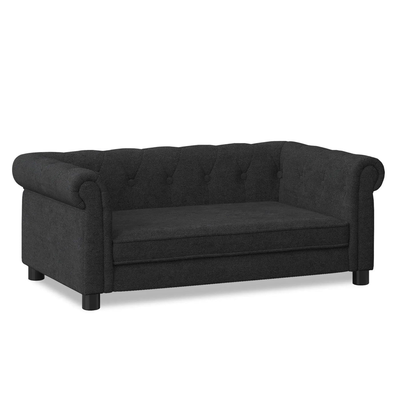 Modern Elegant Rectangle Pet Bed, Durable Elevated Dog Sofa by HouseOfZazla