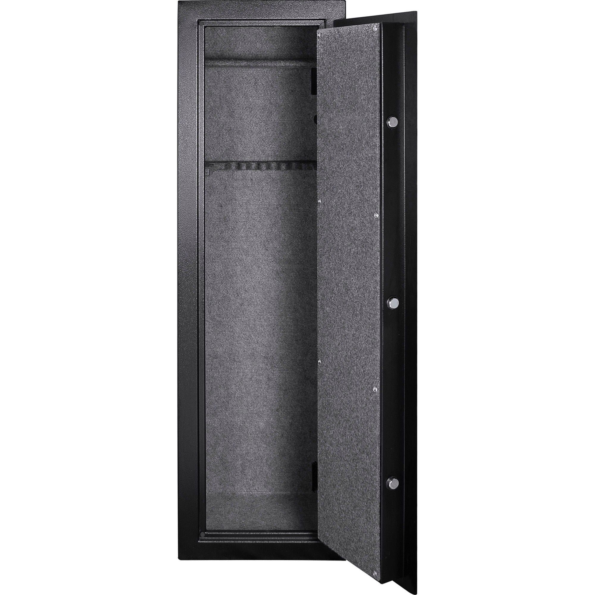 5.51 Cubic Ft Biometric Keypad Riflesafe - Black by HouseOfZazla