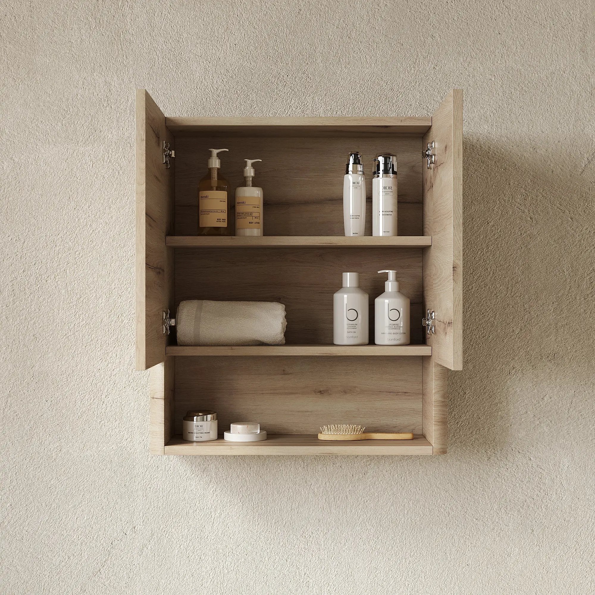 ZUNO 26" Wall-Mounted Bathroom Cabinet by HouseOfZazla
