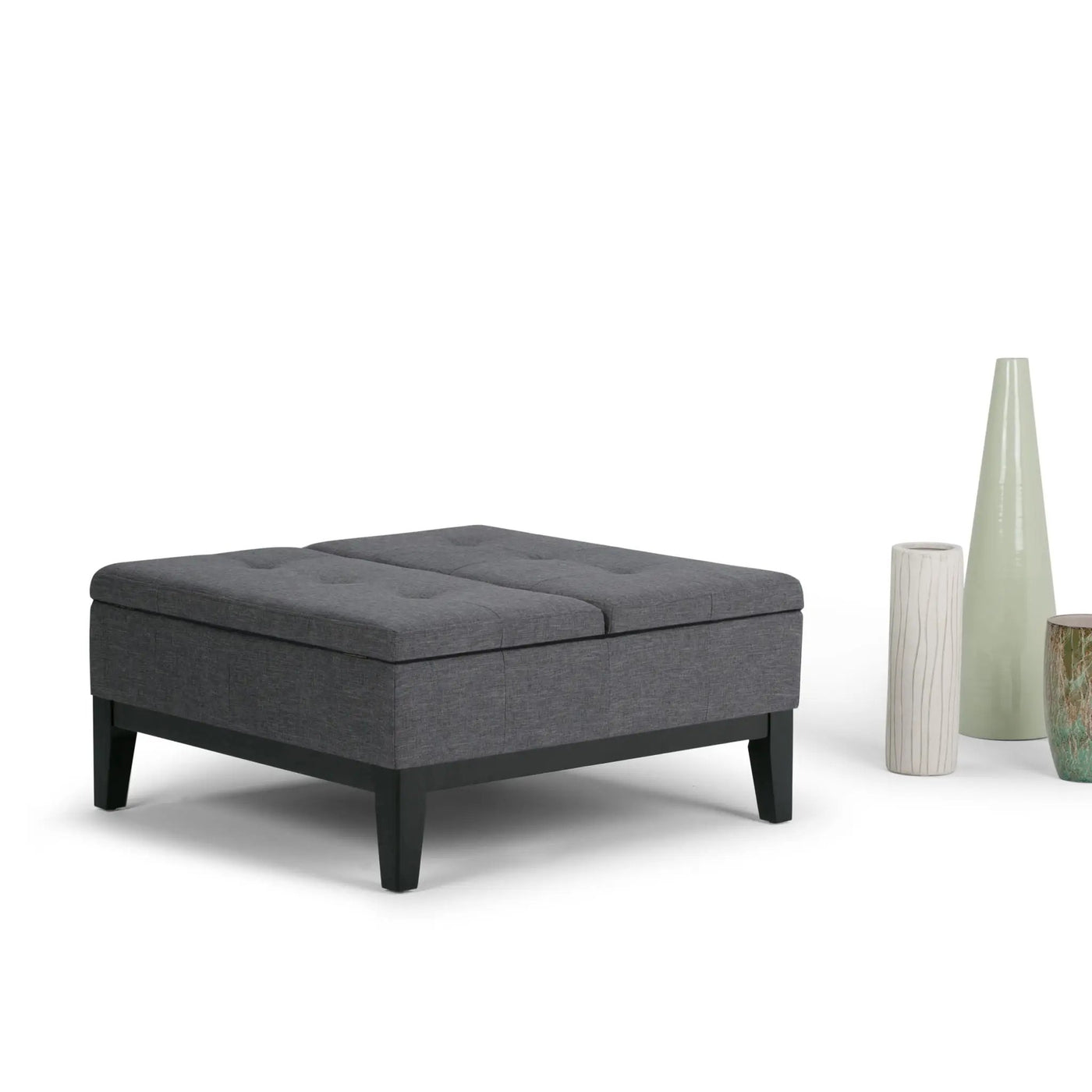 Dover - Multifunctional Lift Top Coffee Table Storage Ottoman by Unique Piece Furniture