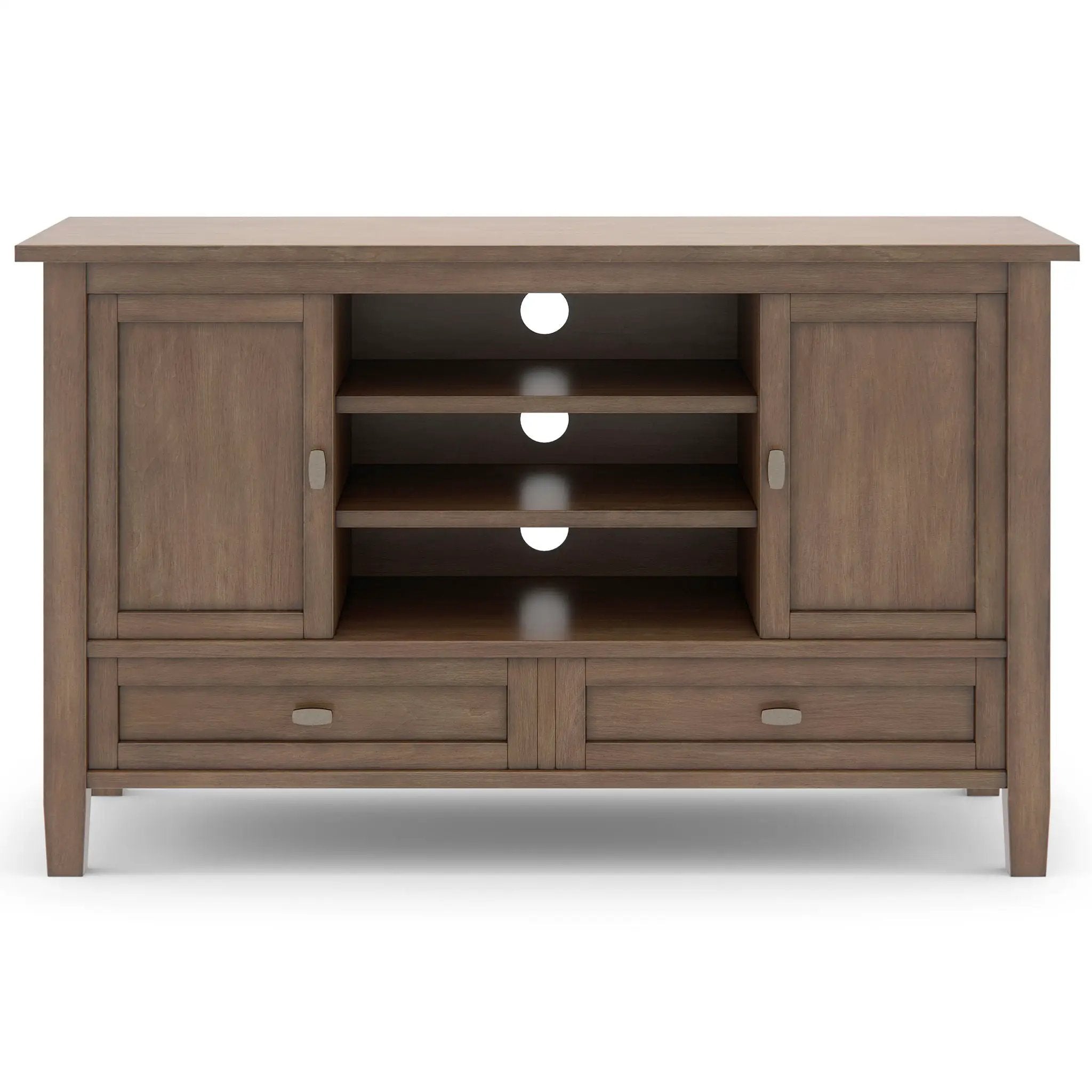 Warm Shaker - TV Media Stand Handcrafted by HouseOfZazla