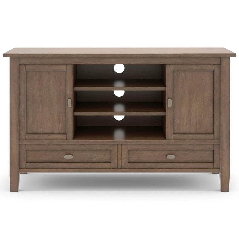 Warm Shaker - TV Media Stand Handcrafted by HouseOfZazla