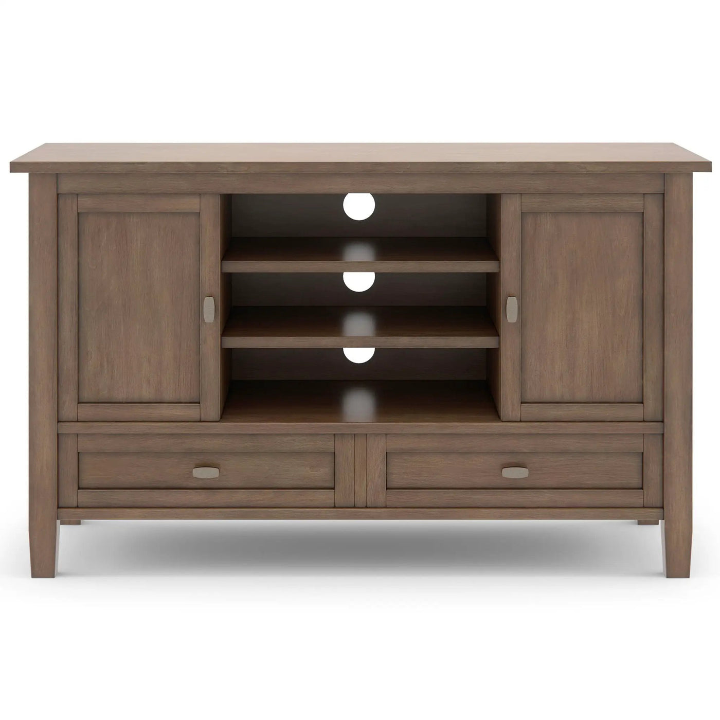 Warm Shaker - TV Media Stand Handcrafted by Unique Piece Furniture