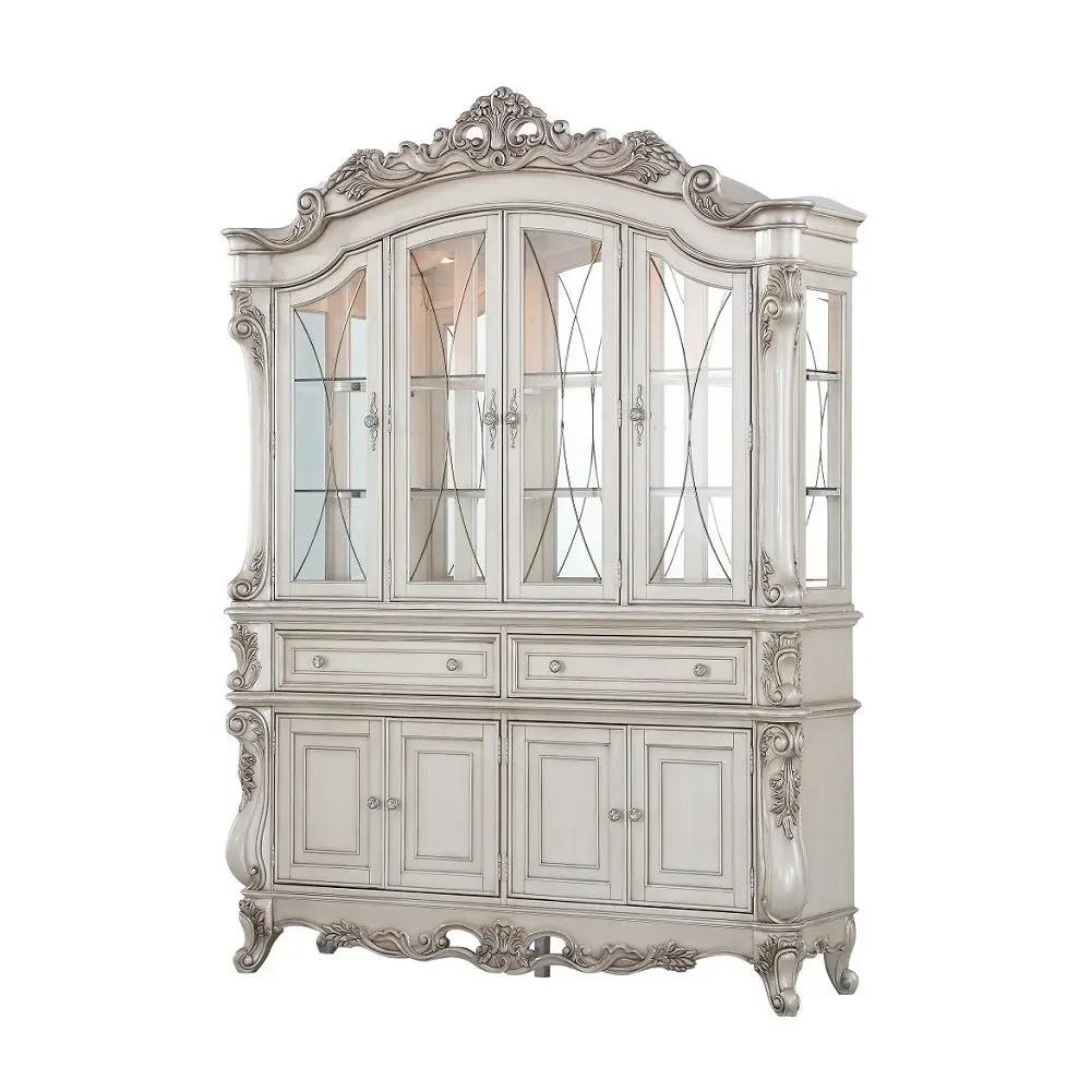 Gorsedd - Buffet & Hutch - Golden Ivory by Unique Piece Furniture