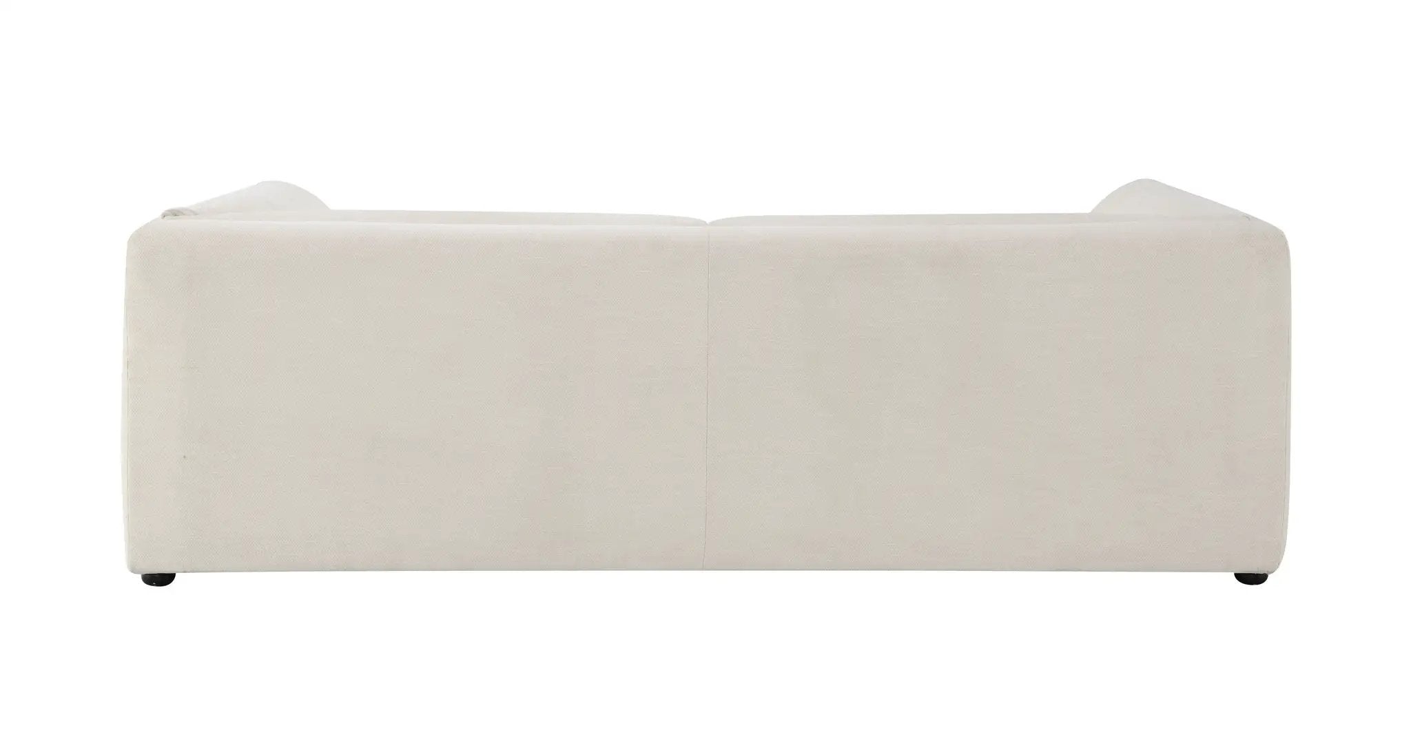 Jaeda Beige Boucle Sofa by HouseOfZazla