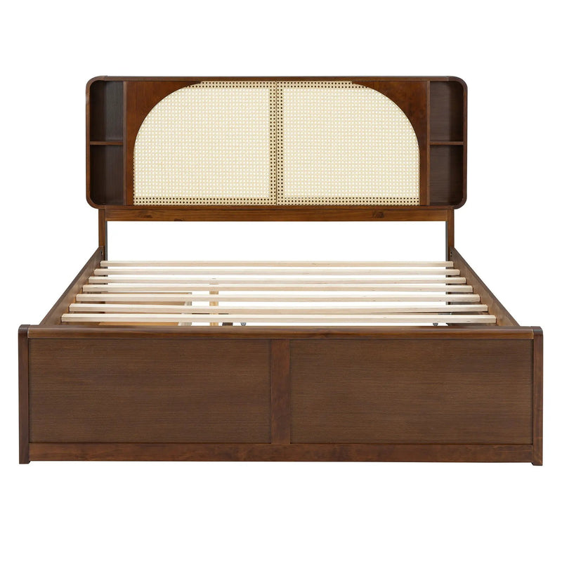 Headboard Bed With 2 Drawers And Trundle by Unique Piece Furniture