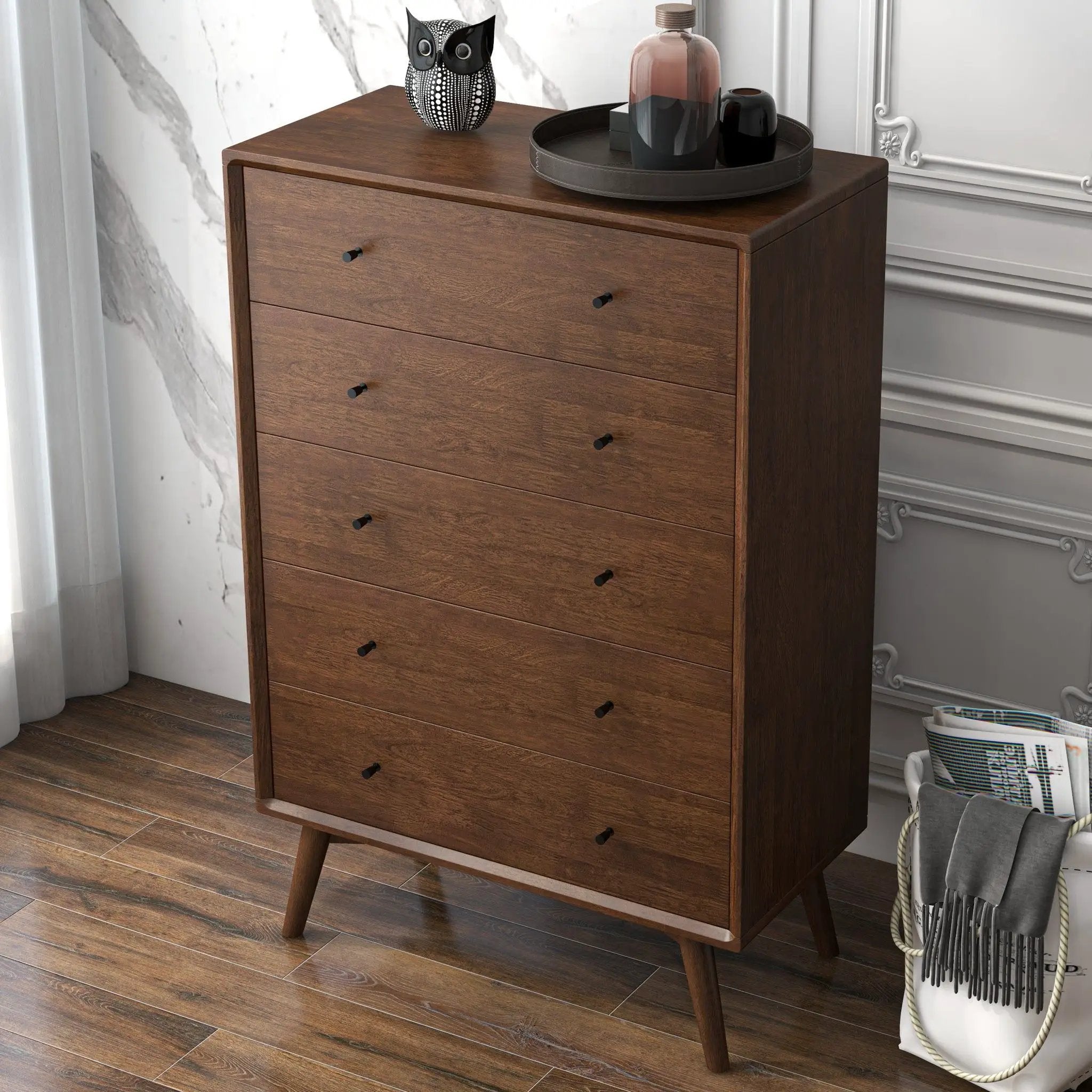 Caroline - Mid-Century, Modern Dresser by HouseOfZazla