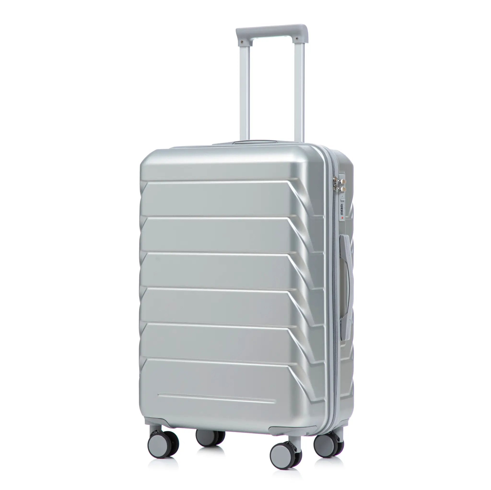 3-Piece ABS Spinner Wheel Luggage Set with Combination Lock by HouseOfZazla