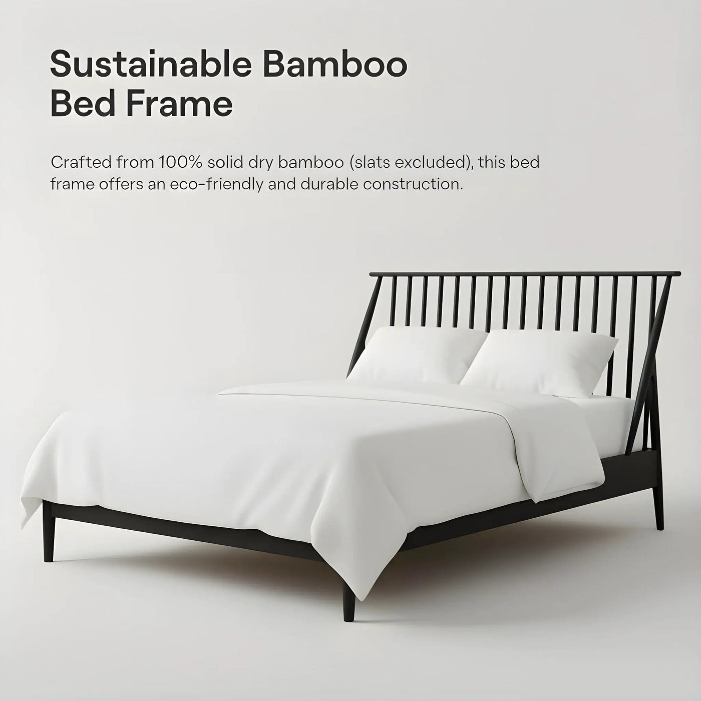 Bohemian Platform Bed With Tall Headboard by HouseOfZazla