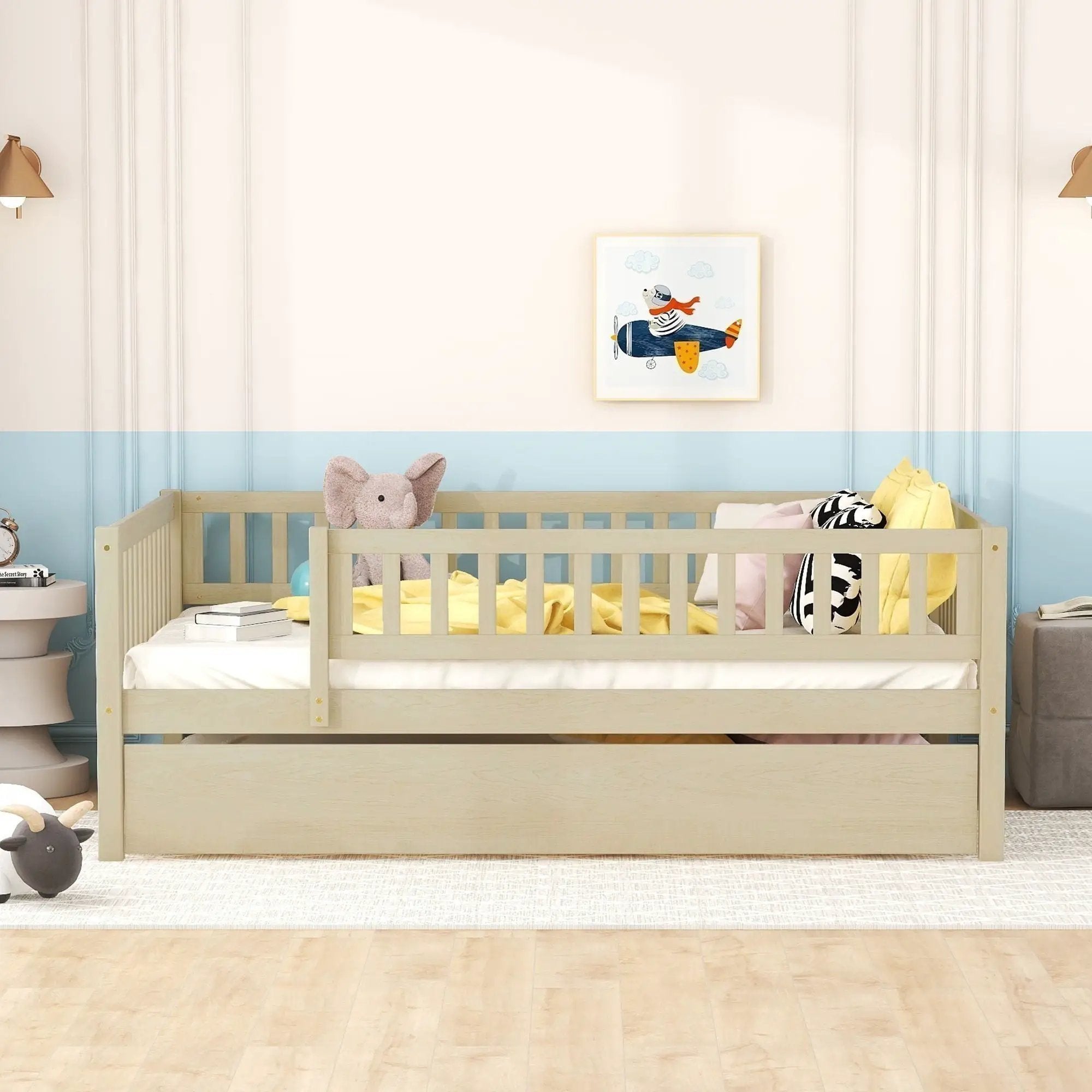 Multi Functional Wooden Daybed Bed by Unique Piece Furniture
