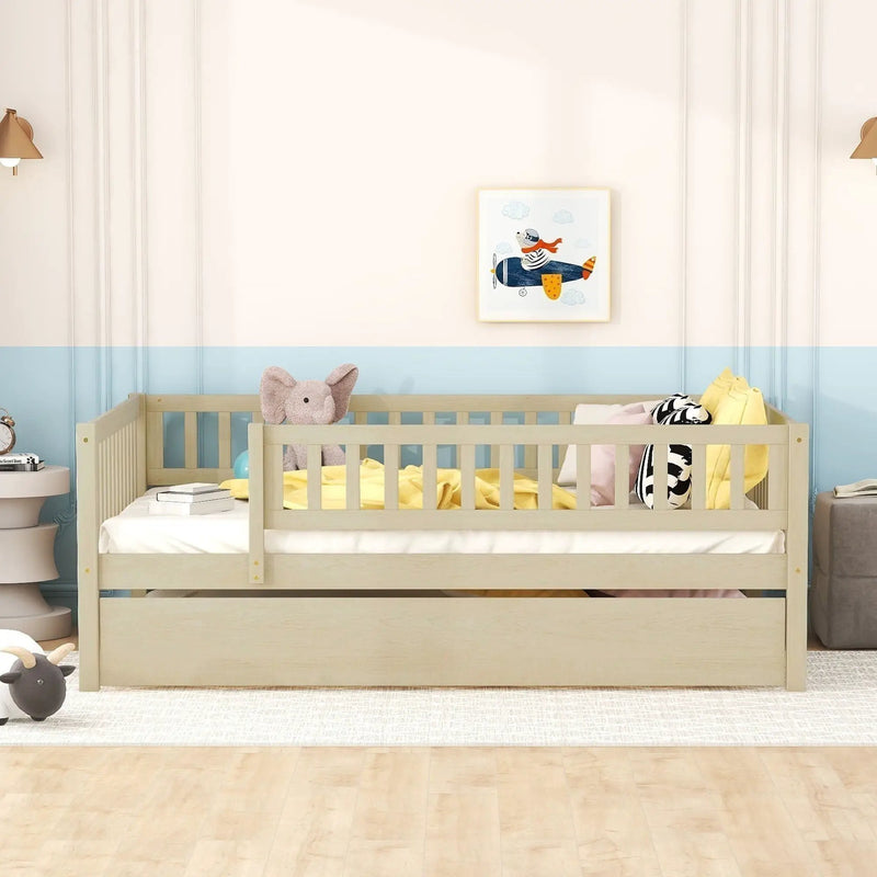 Multi Functional Wooden Daybed Bed by HouseOfZazla